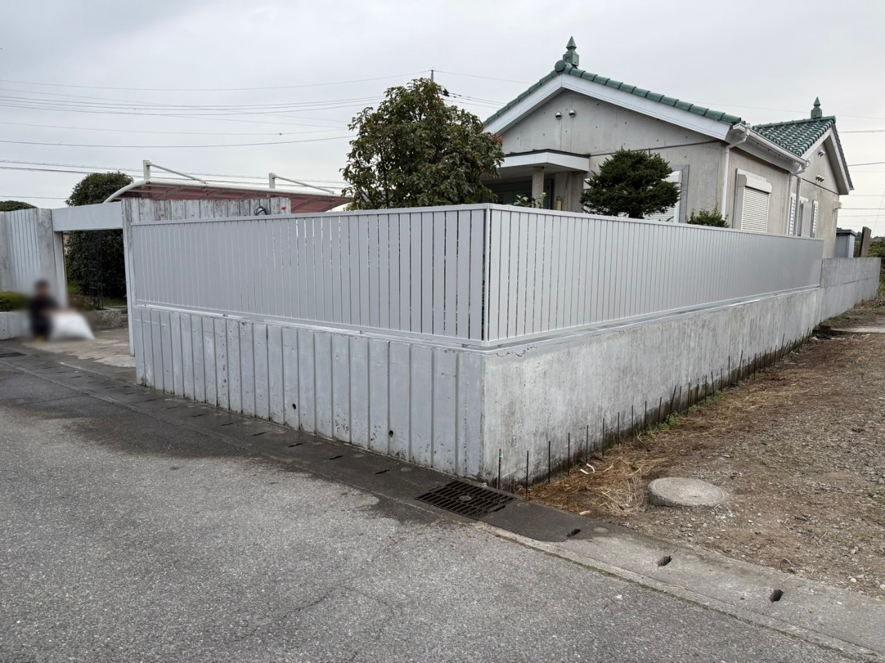 一般住宅の土木工事／栃木県小山市