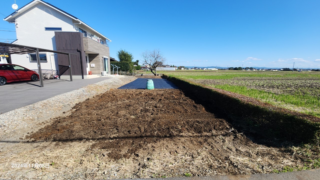 一般住宅の土木・造園工事／栃木県大田原市