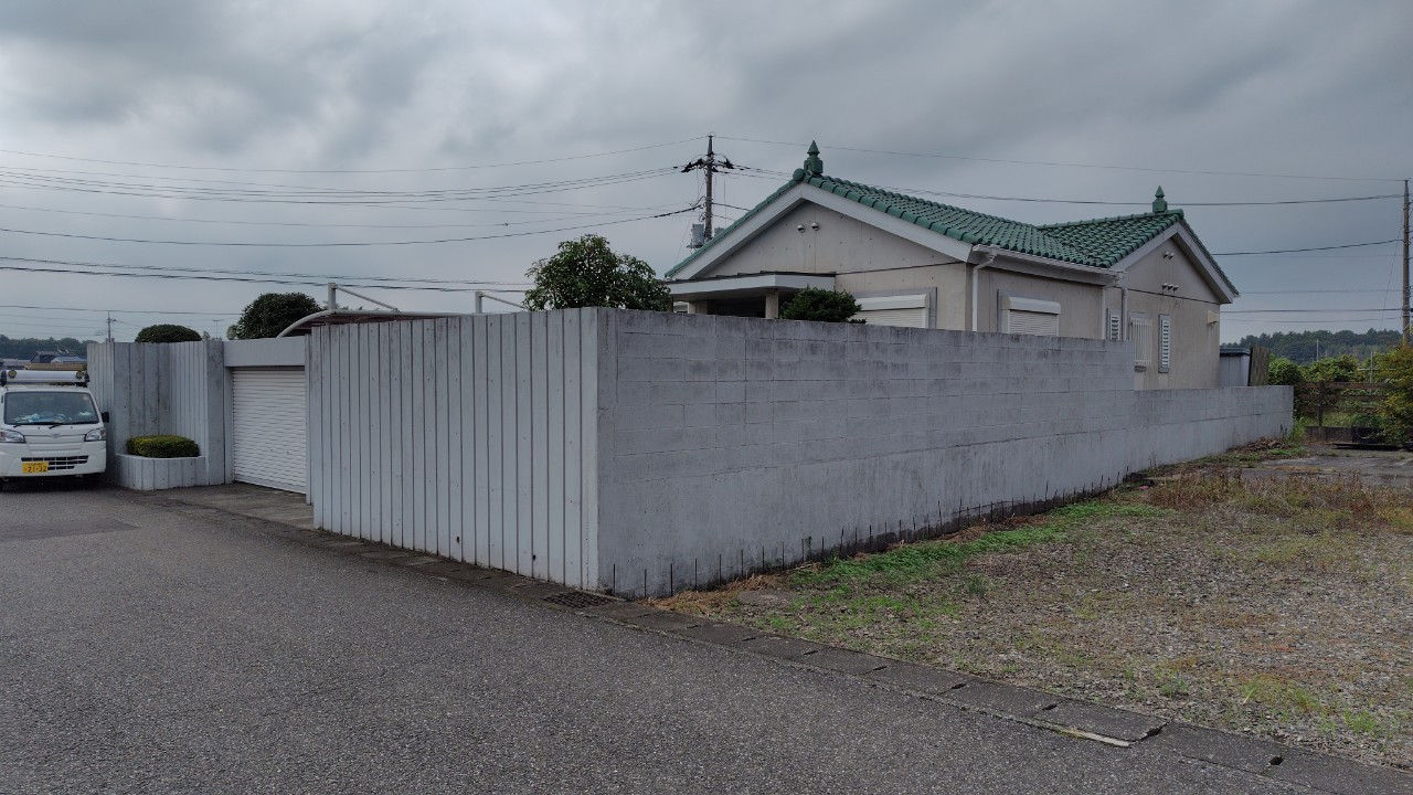 一般住宅の土木工事／栃木県小山市