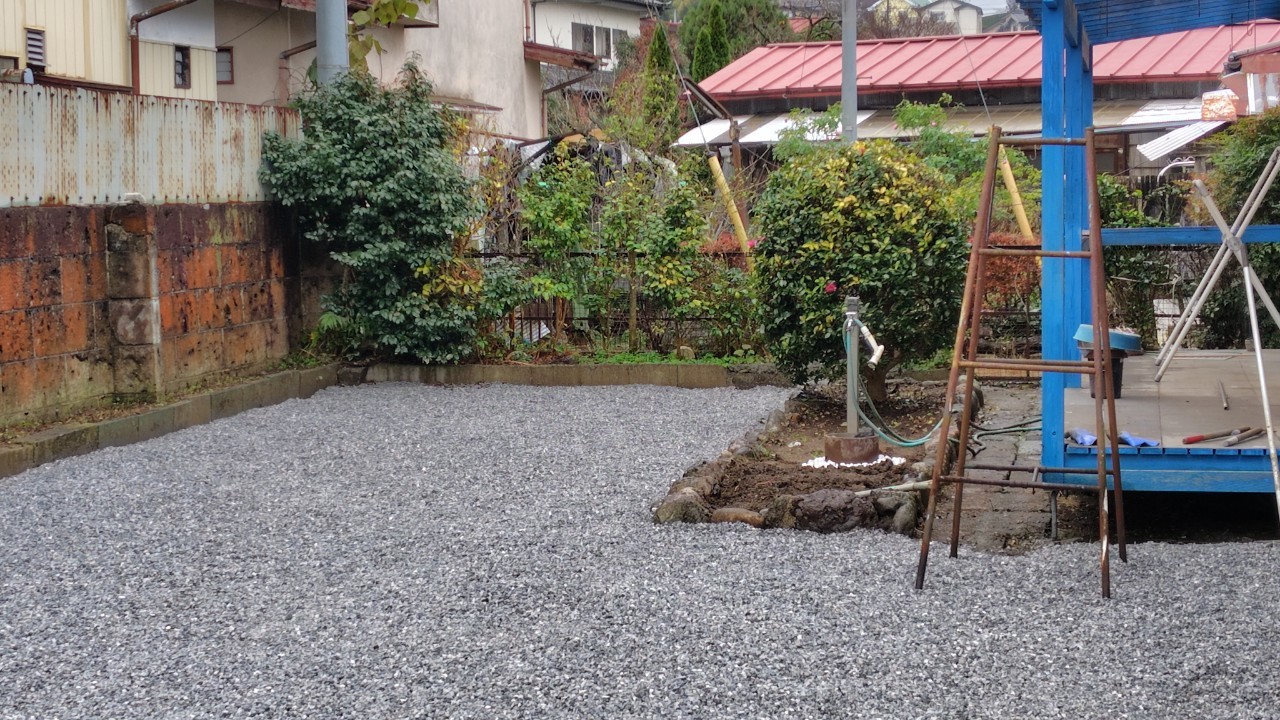 一般住宅の土木・造園工事／栃木県鹿沼市