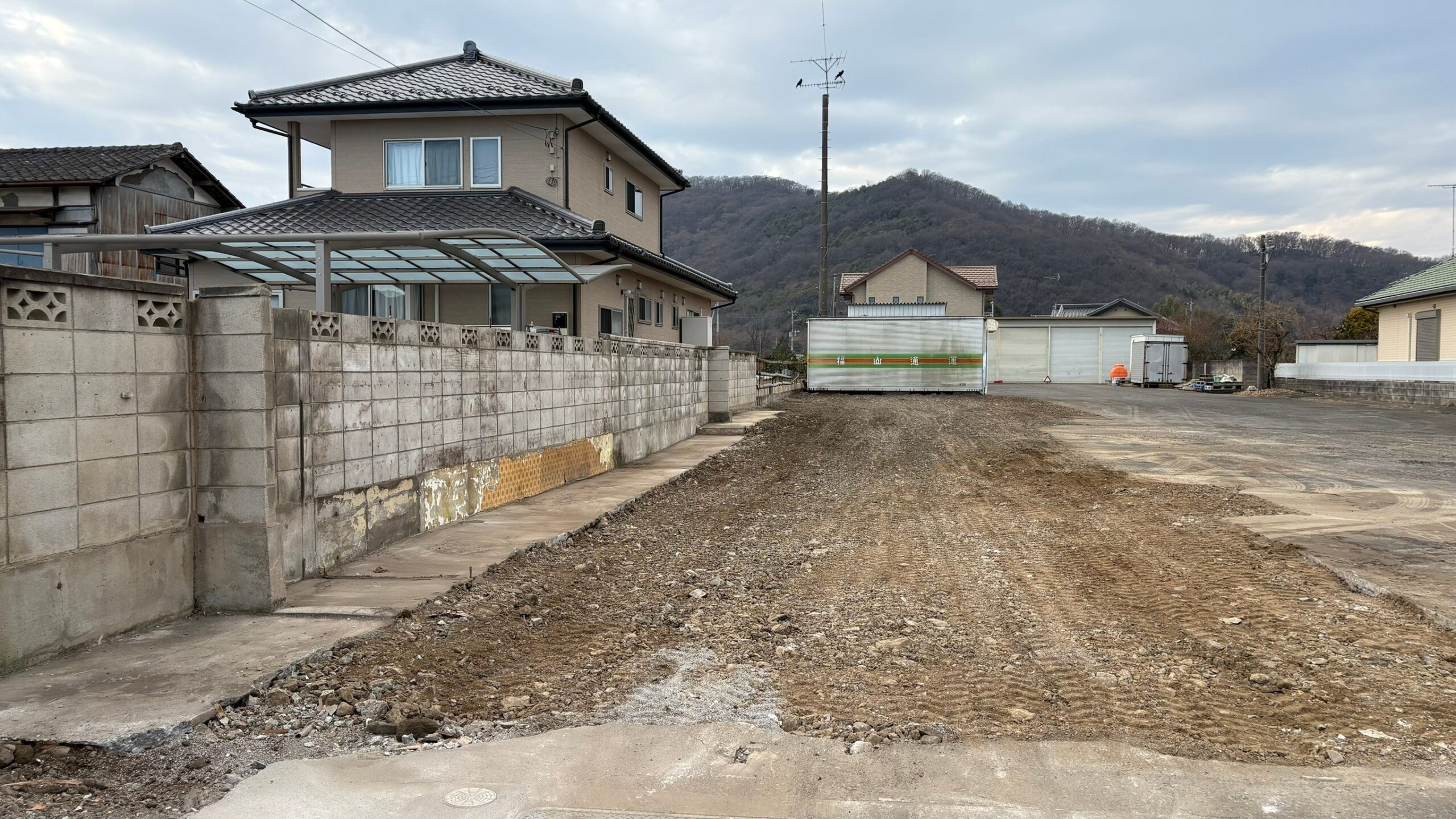 店舗の解体工事／栃木県栃木市