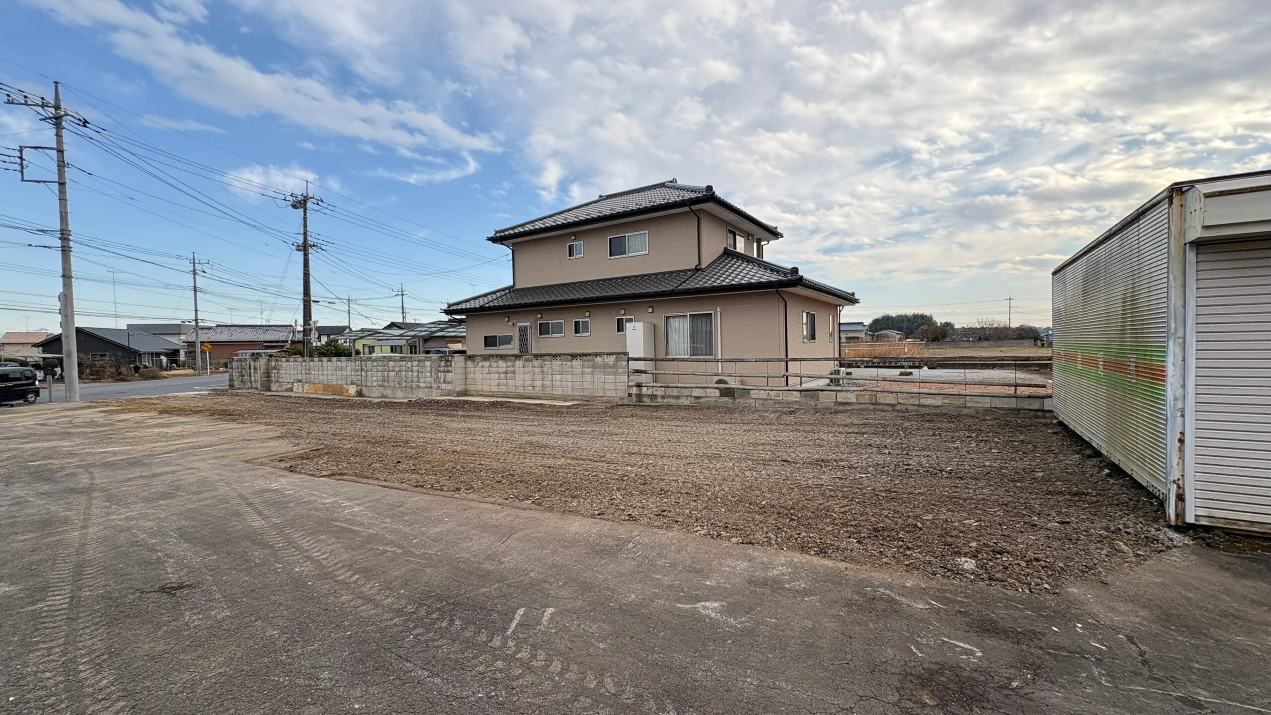 店舗の解体工事／栃木県栃木市