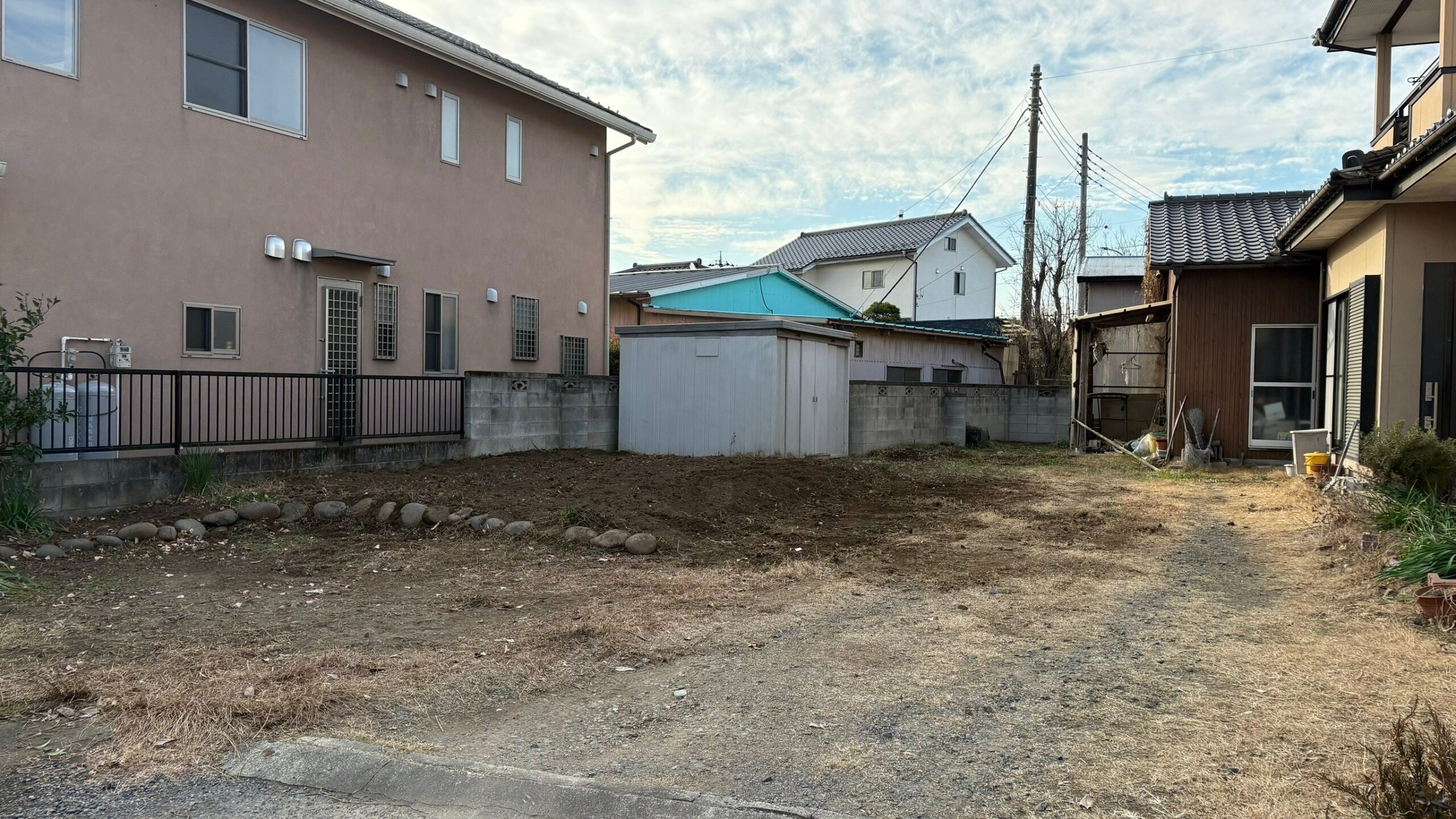 一般住宅の造園工事／栃木県足利市