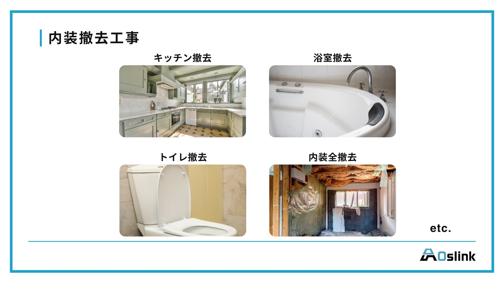 内装撤去工事