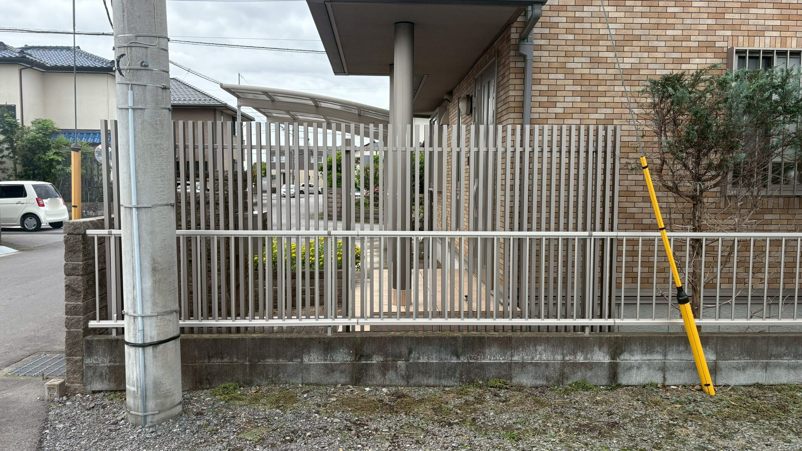 伐採／剪定／フェンス新設工事＠栃木県宇都宮市