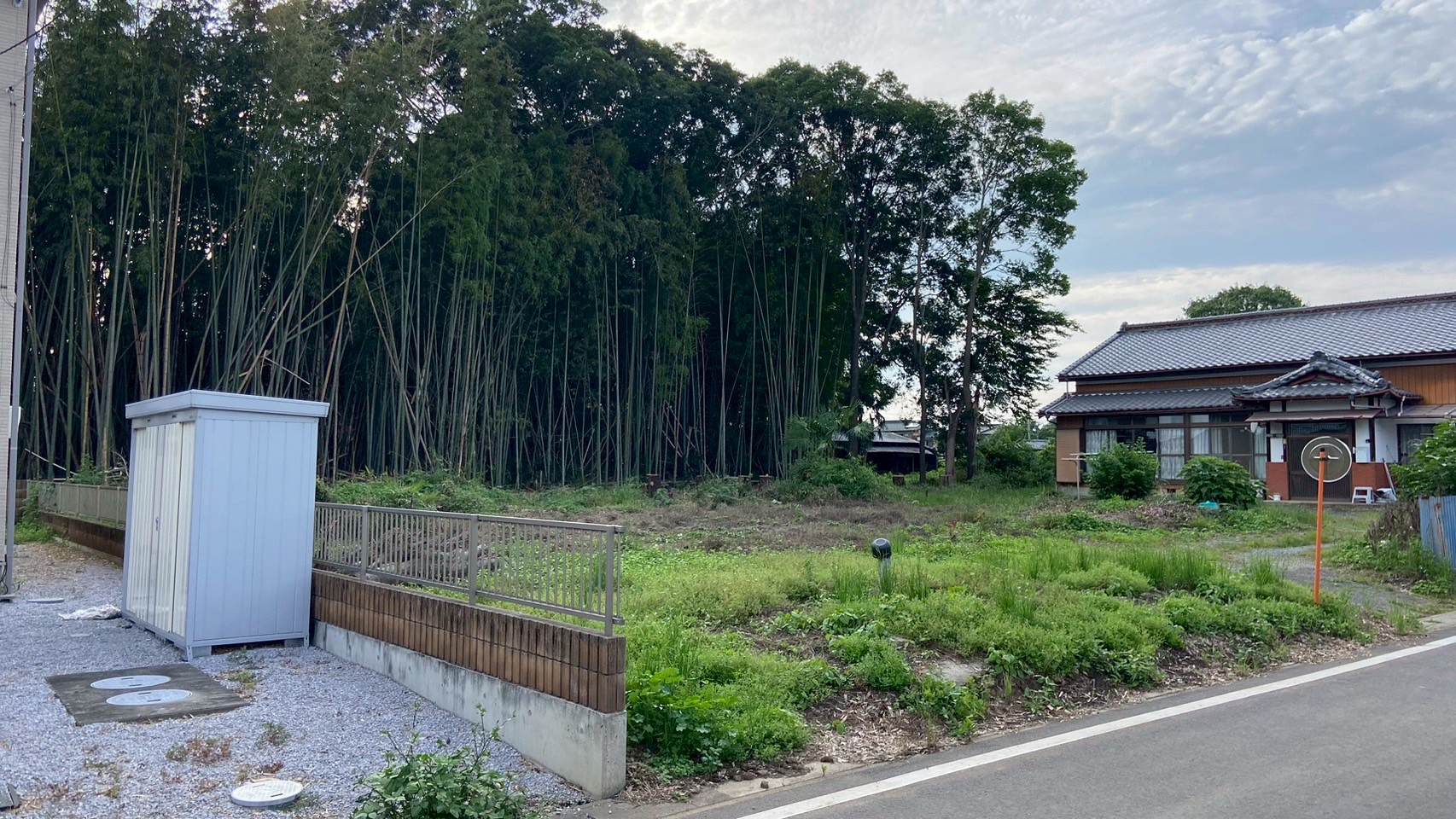 竹林伐採工事 ＠群馬県邑楽郡板倉町
