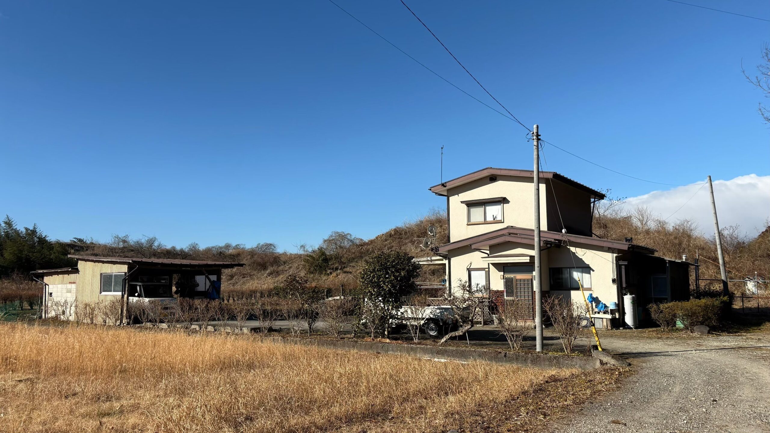 木造住宅・木造車庫解体工事＠栃木県塩谷町