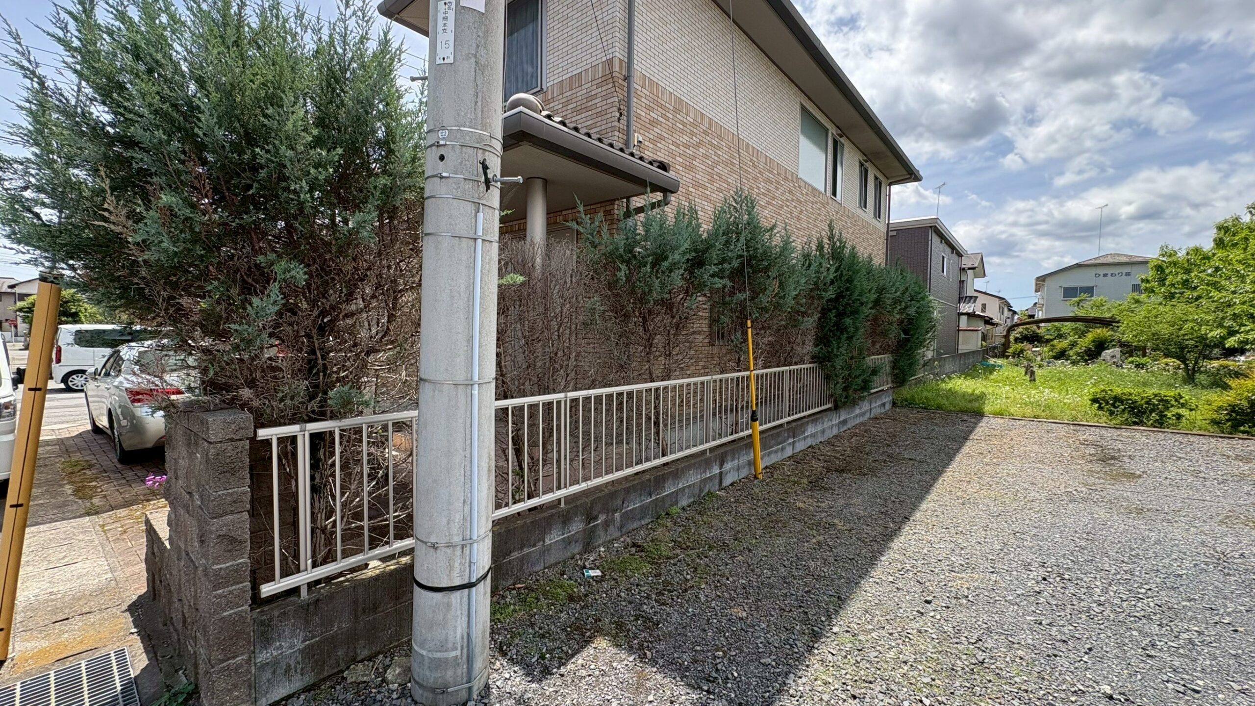 伐採／剪定／フェンス新設工事＠栃木県宇都宮市
