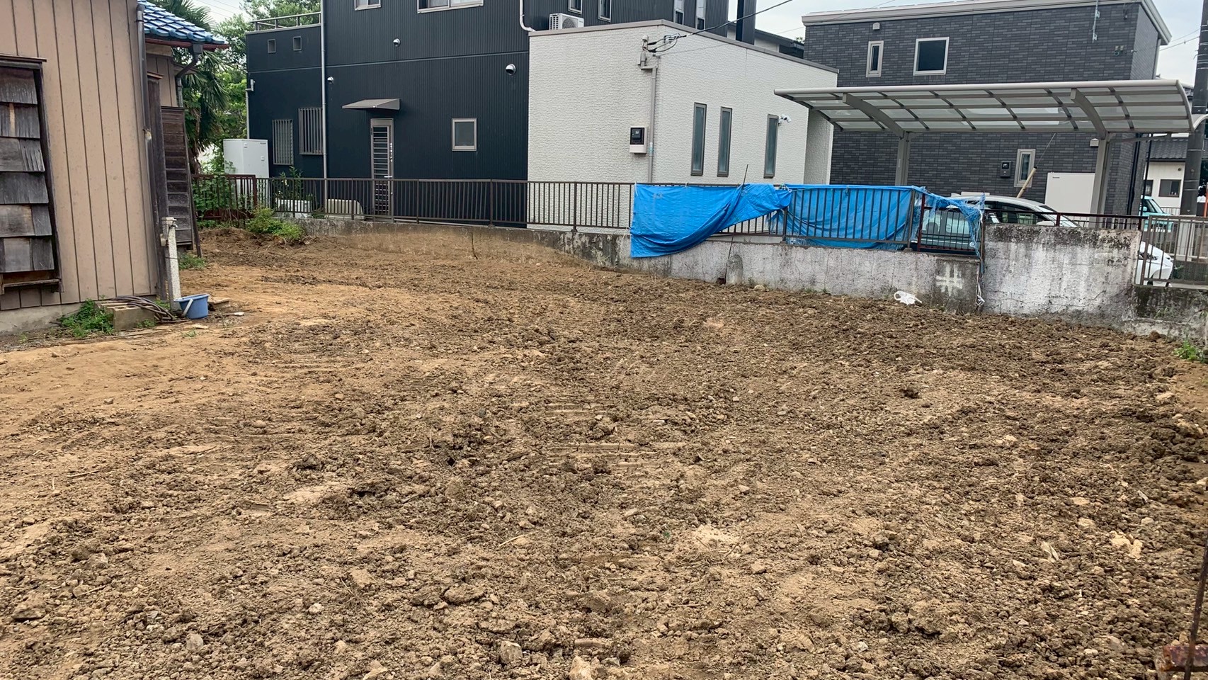 養殖用コンクリート水槽解体工事＠群馬県館林市