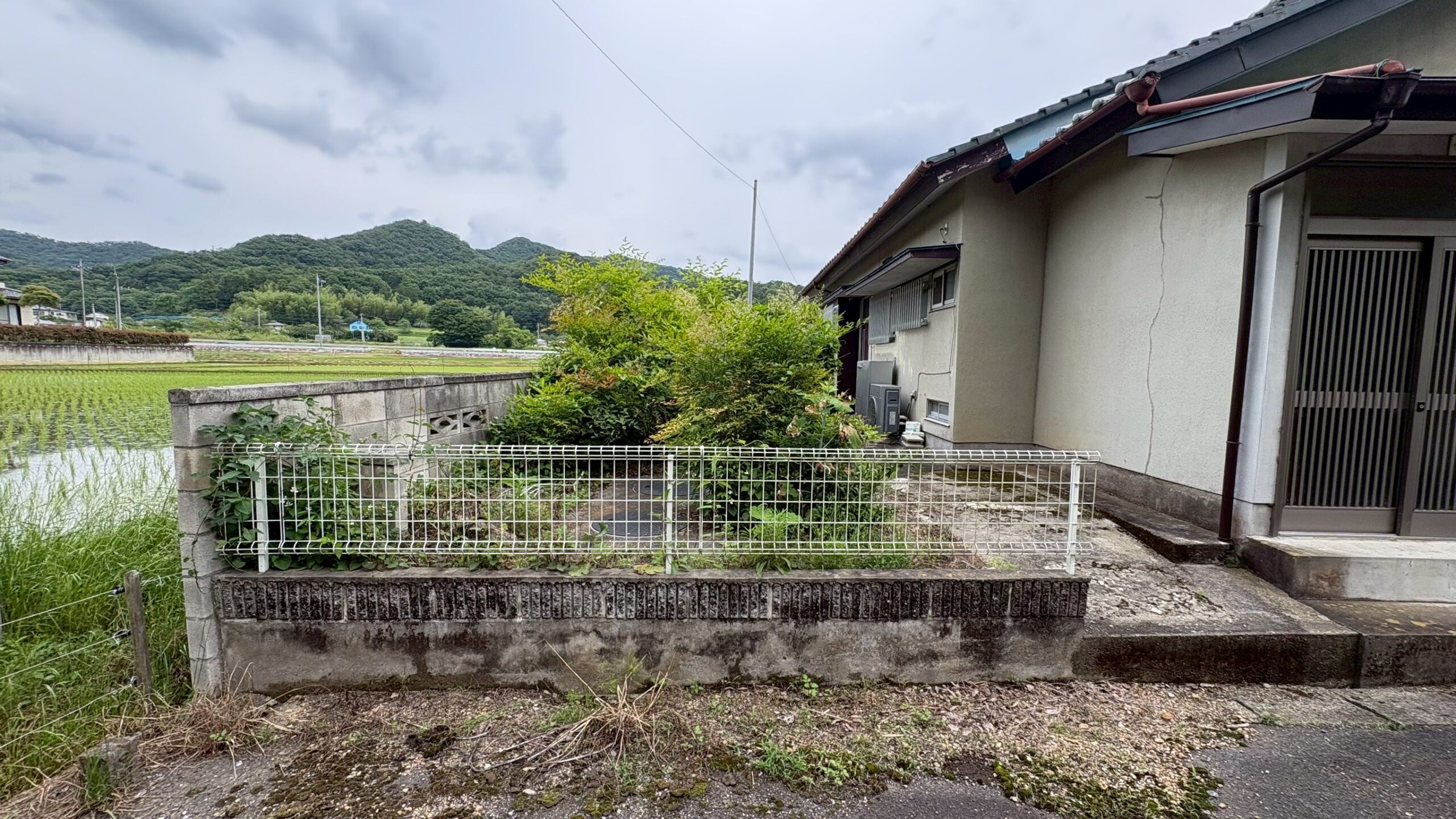 コンクリート舗装／伐採・伐根／物置設置工事＠栃木県足利市