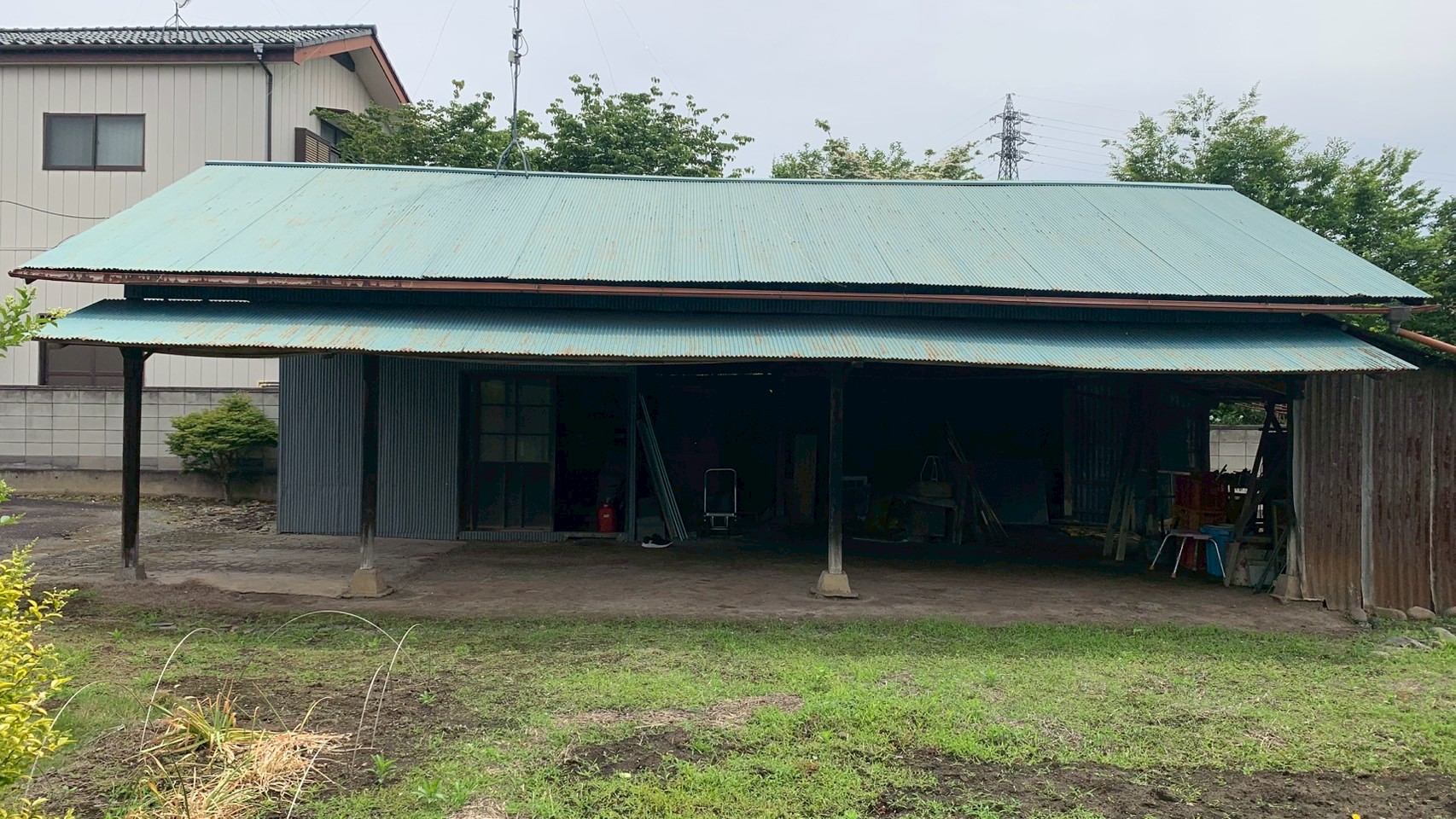 納屋・母屋解体工事／ブロック塀撤去＠群馬県太田市
