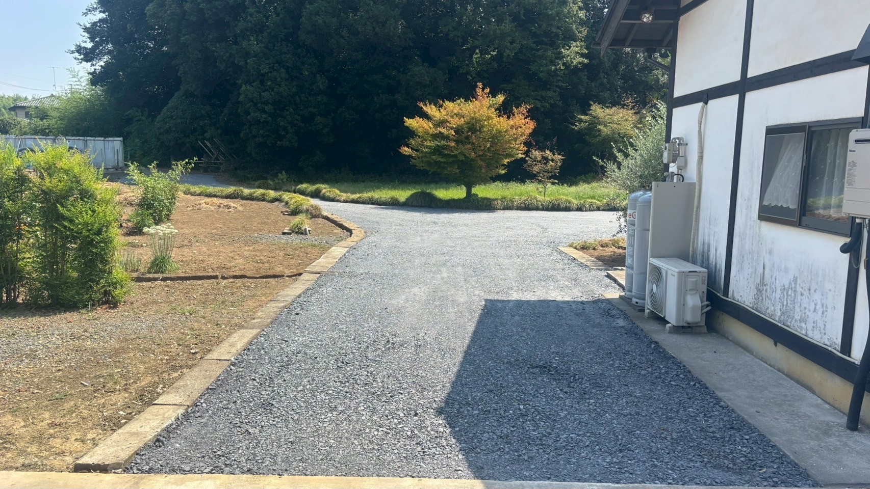 砕石敷設工事＠栃木県栃木市
