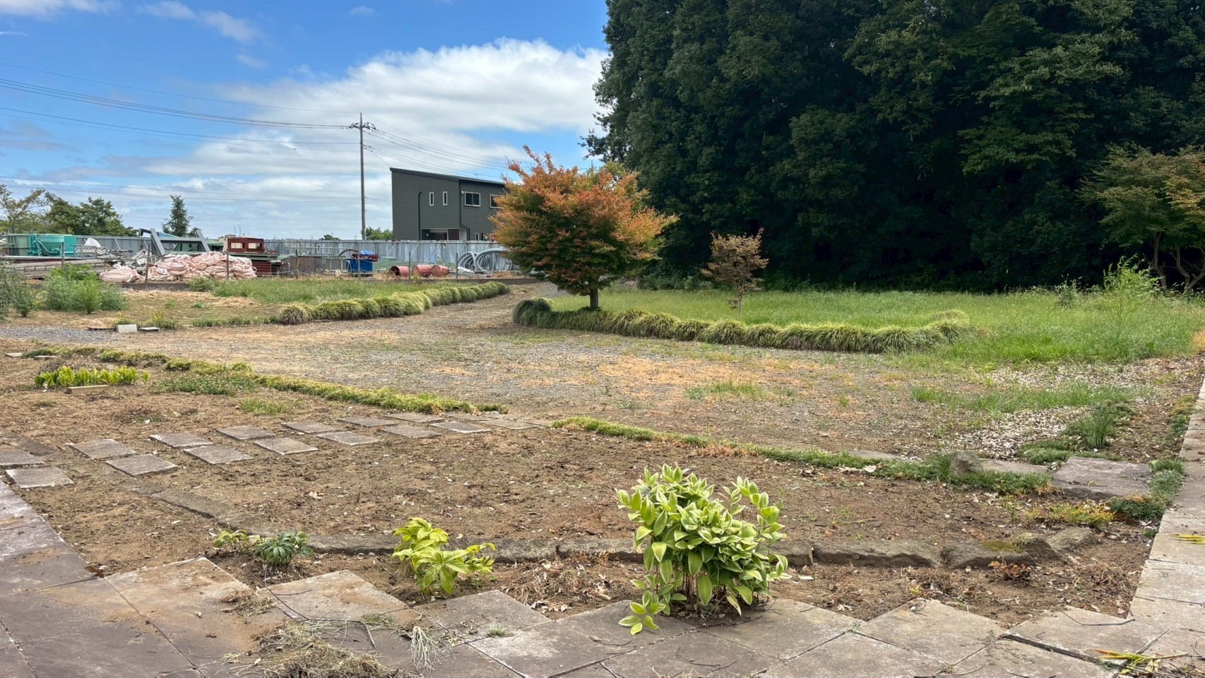 砕石敷設工事＠栃木県栃木市