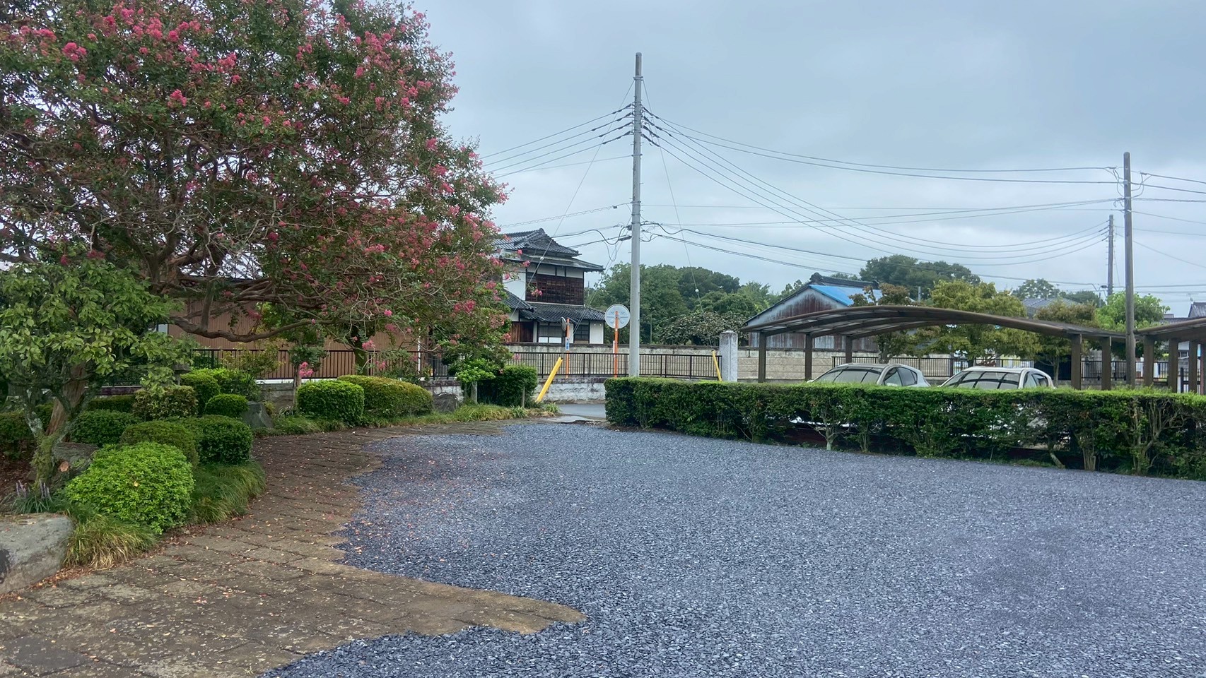 伐採・伐根・砕石敷設工事＠栃木県佐野市