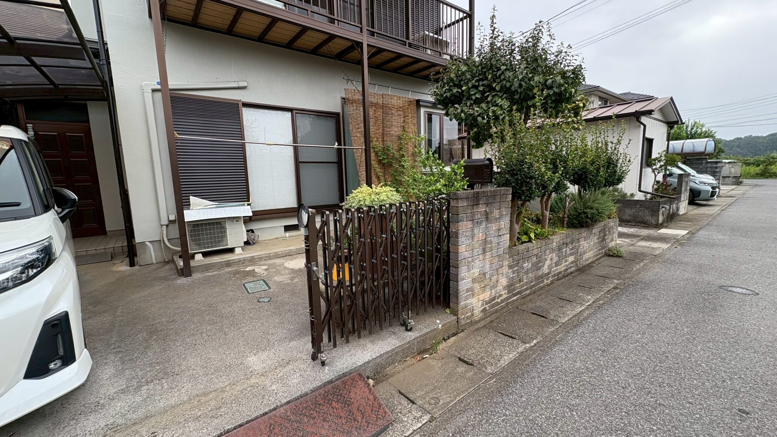 伐採・伐根工事／コンクリート舗装工事＠栃木県下都賀郡野木町