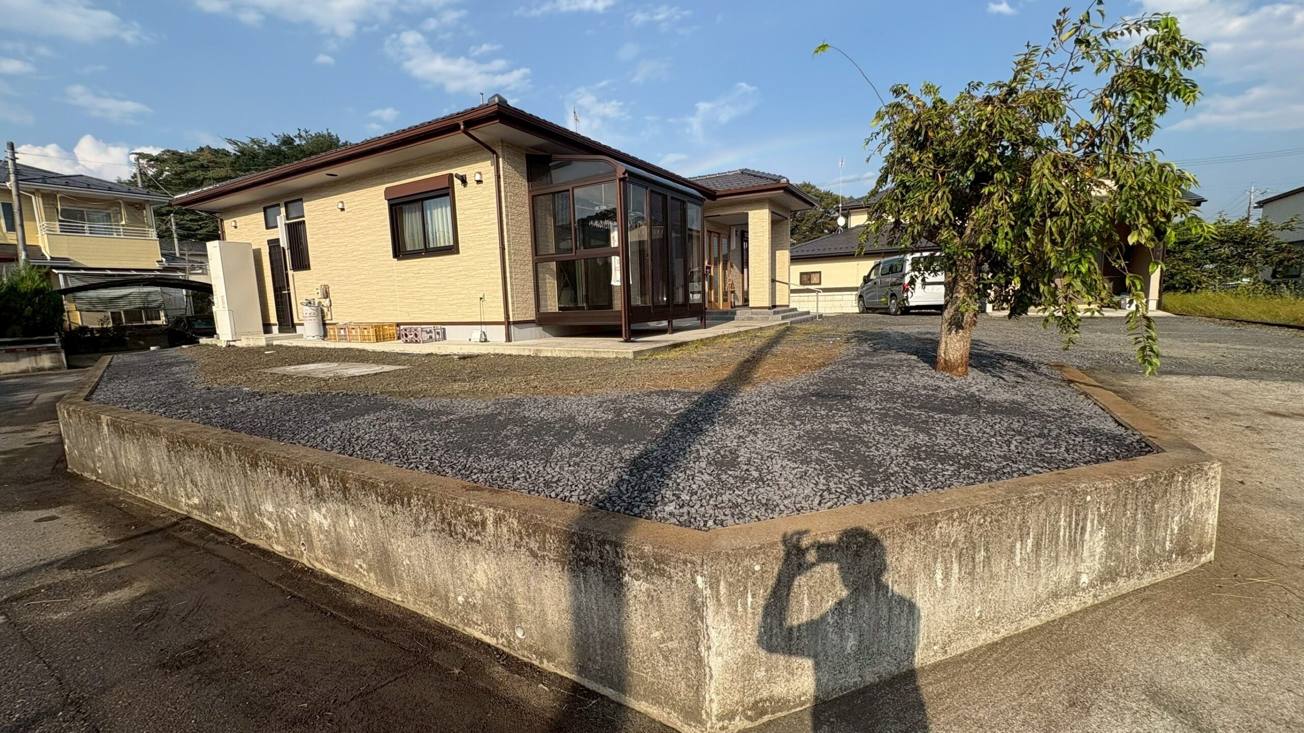 除草／防草シート・砕石敷設工事＠栃木県栃木市