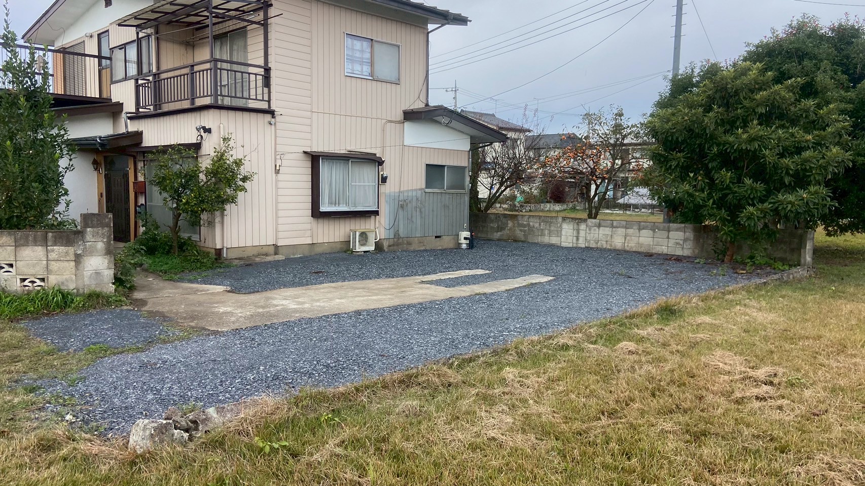 物置小屋解体工事／砕石敷設工事 ＠栃木県下都賀郡壬生町
