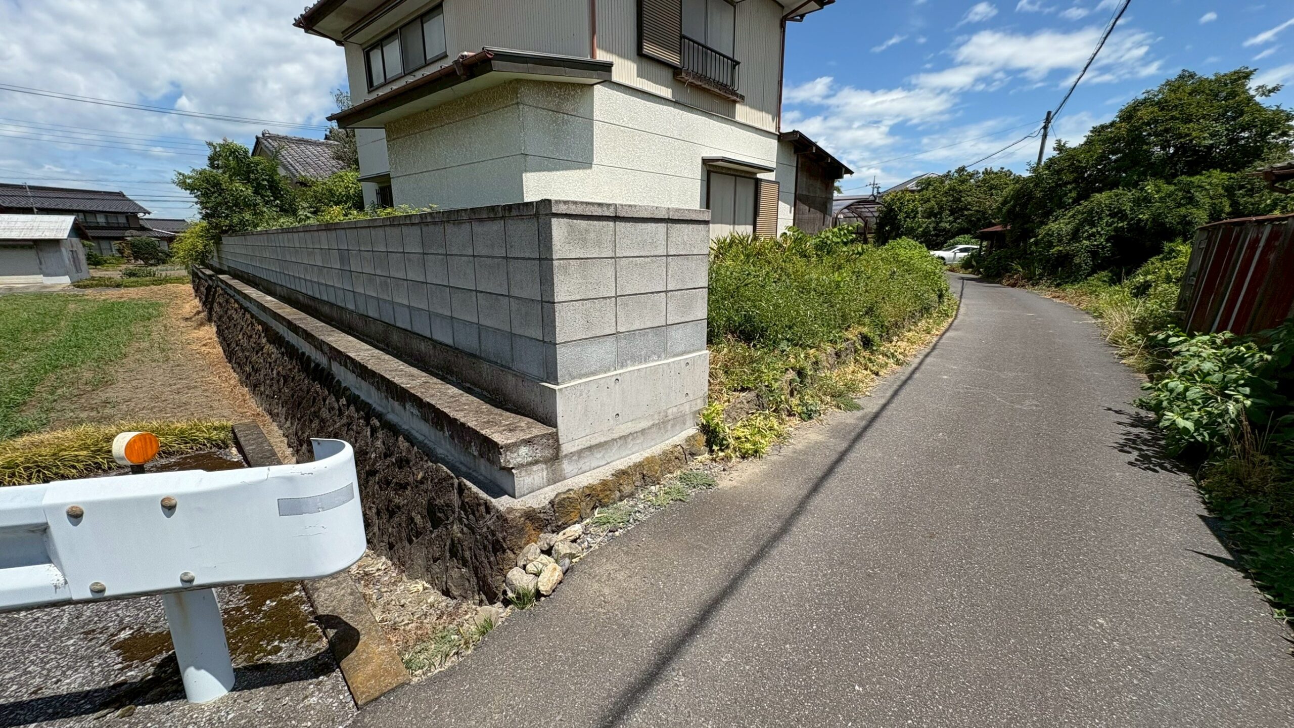 ブロックフェンス新設工事 ＠栃木県佐野市