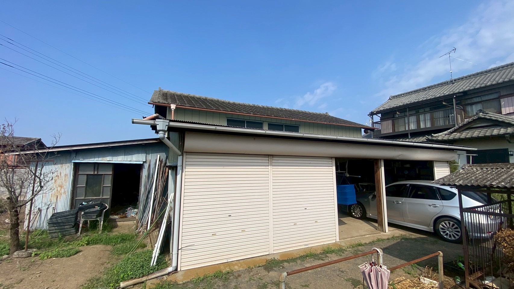 木造納屋解体工事／盛土整地工事＠群馬県太田市