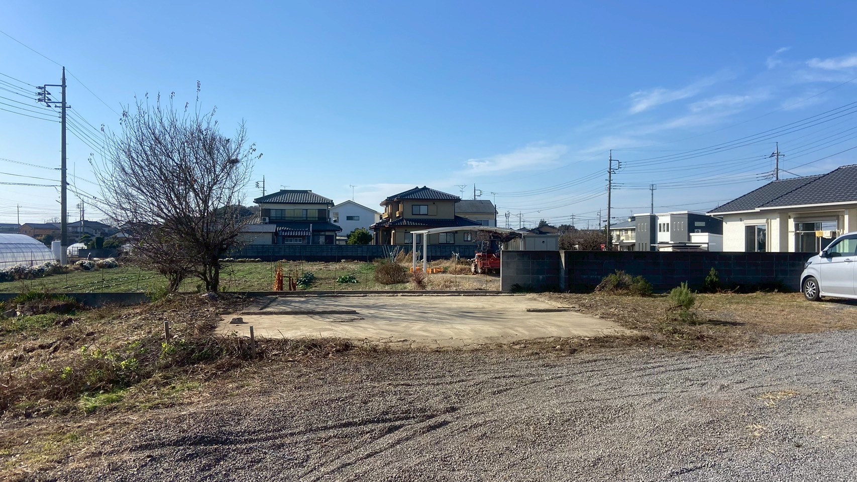 木造納屋解体工事 ＠群馬県邑楽郡板倉町