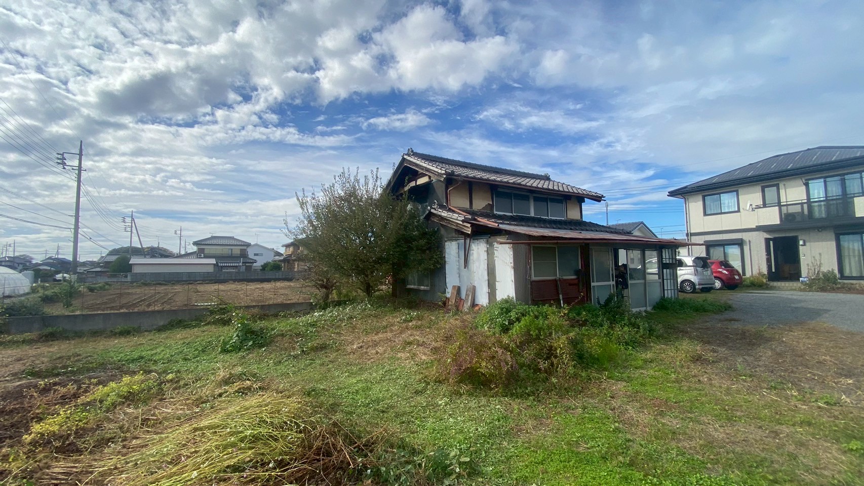 木造納屋解体工事 ＠群馬県邑楽郡板倉町
