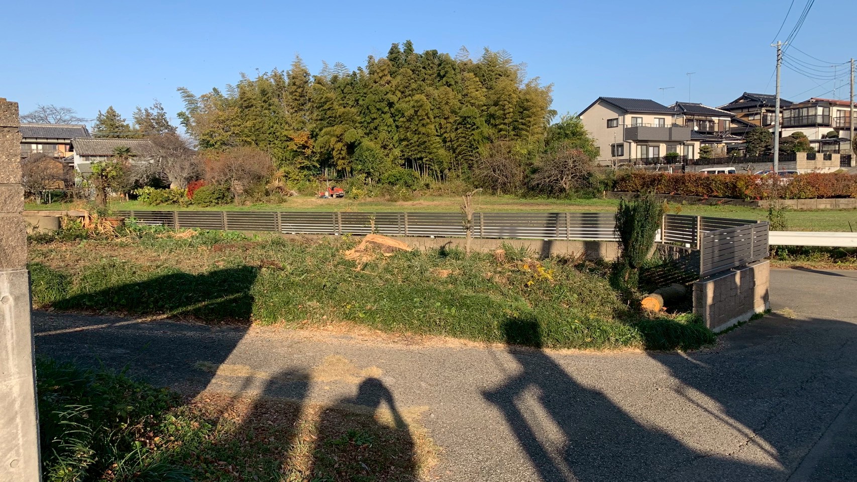 伐採工事＠栃木県下都賀郡野木町