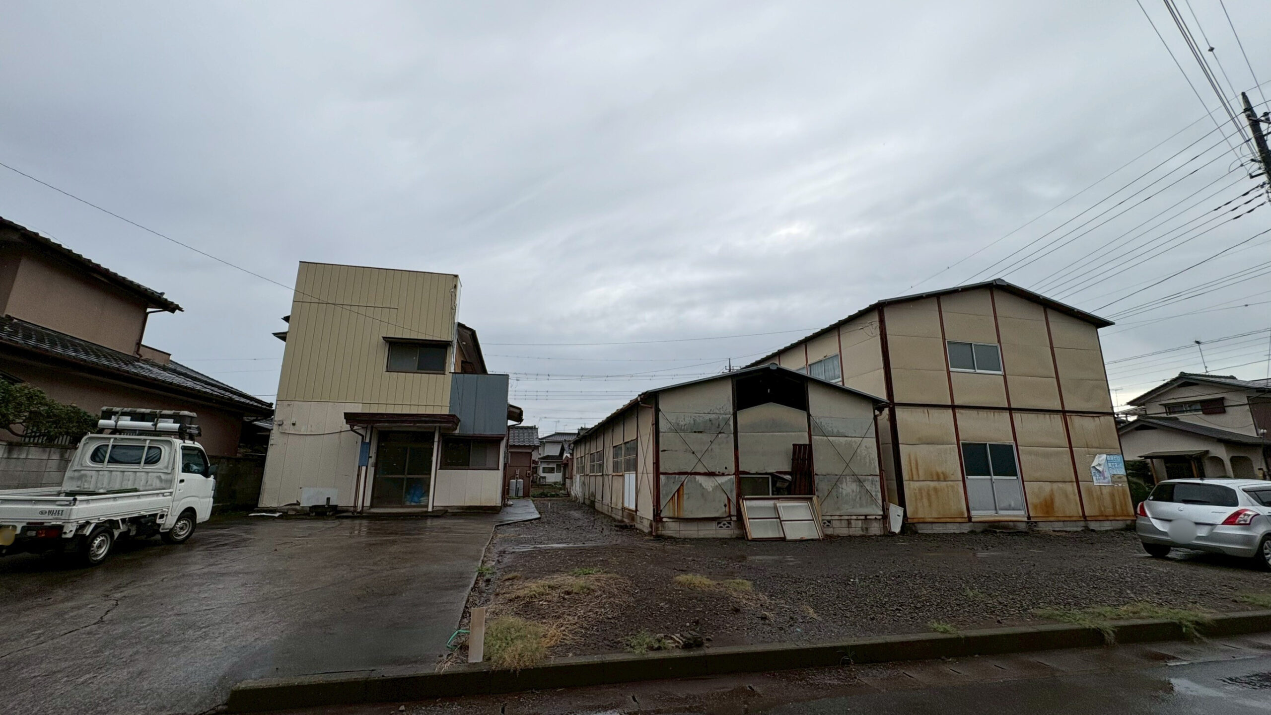 木造2階建て解体/プレハブ解体 @茨城県古河市