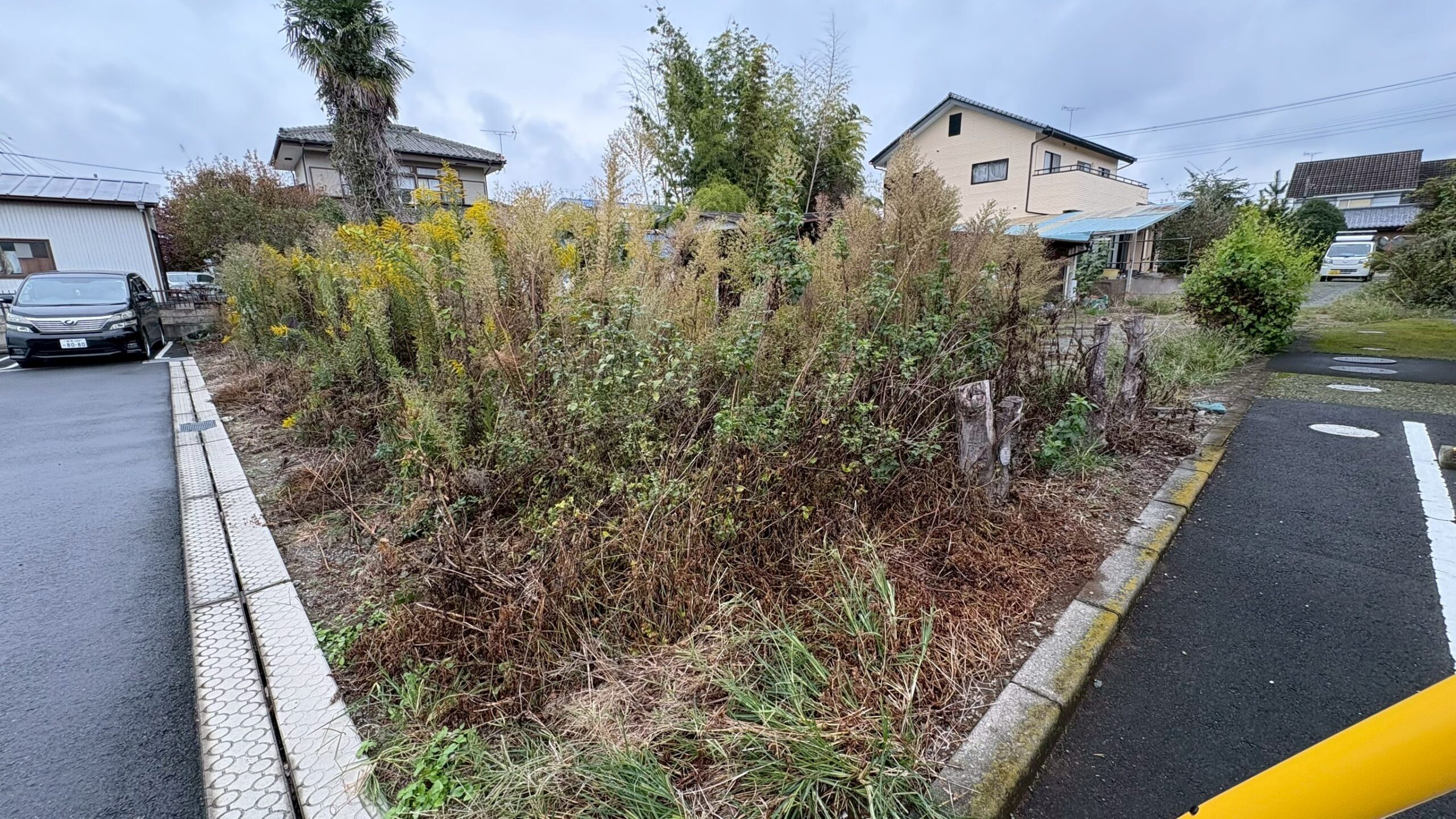 小屋解体/カーポート解体/コンクリート舗装/カーポート新設/砕石敷設@群馬県みどり市