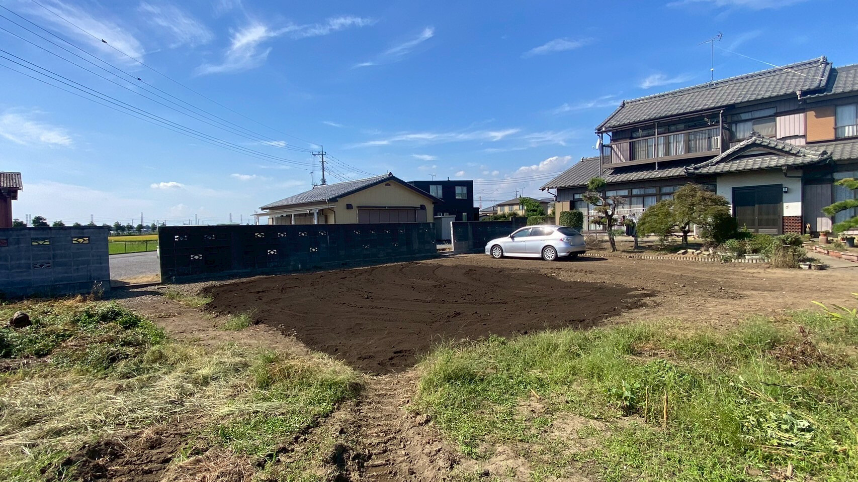 木造納屋解体工事／盛土整地工事＠群馬県太田市