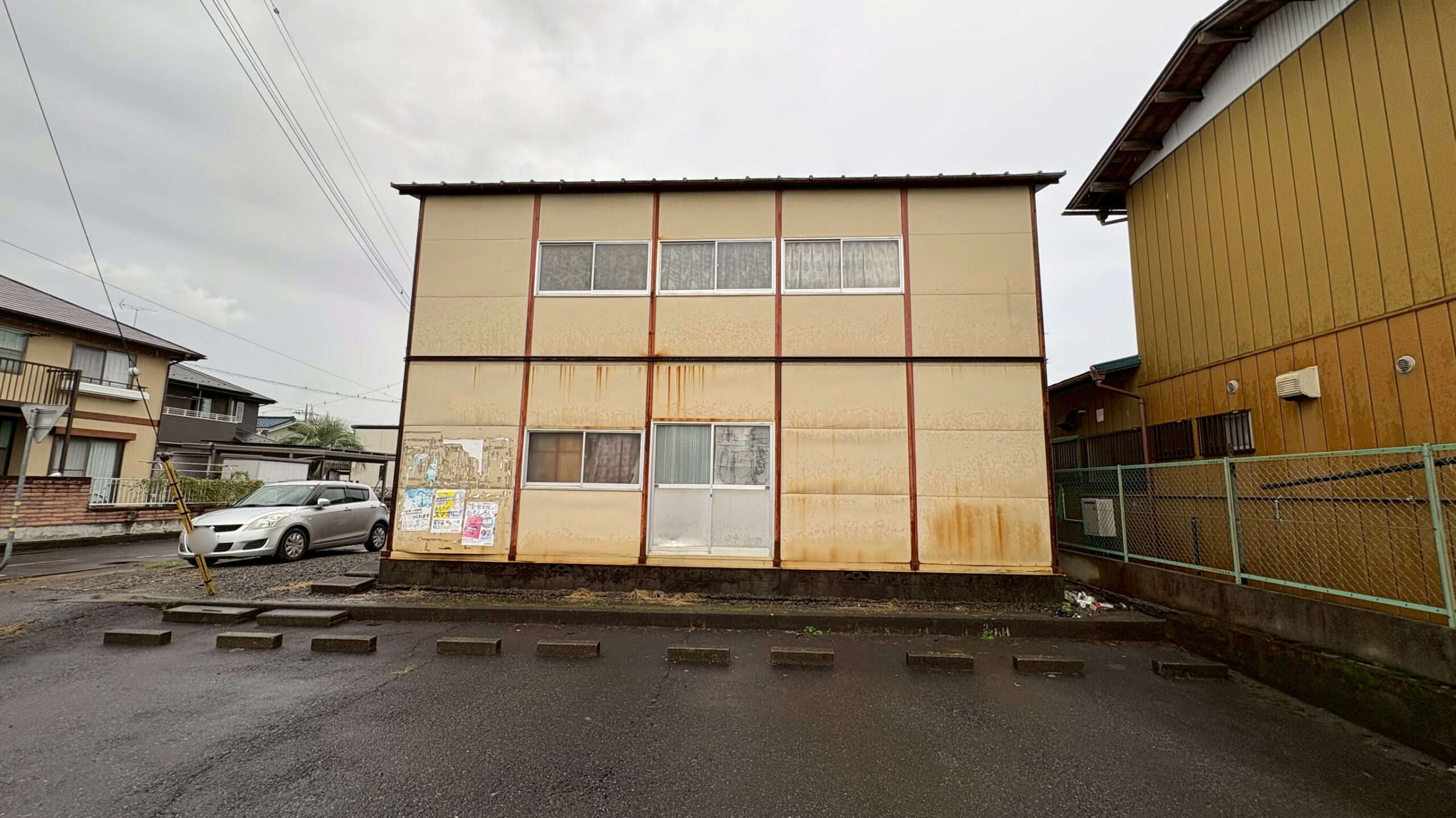 木造2階建て解体/プレハブ解体 @茨城県古河市