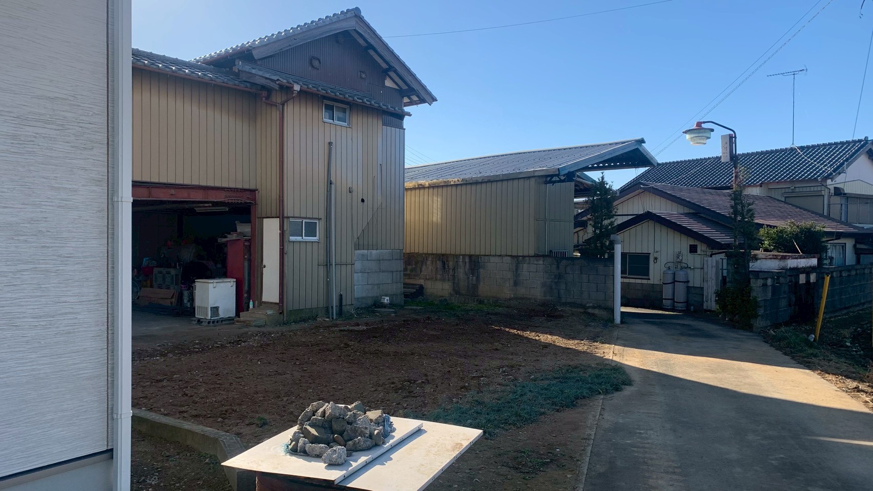 木造物置小屋解体工事＠茨城県結城市