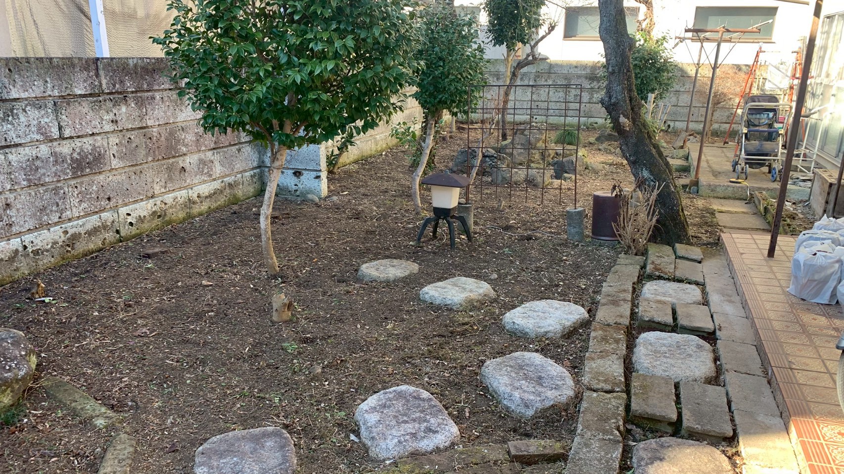 砕石敷設工事 @栃木県宇都宮市