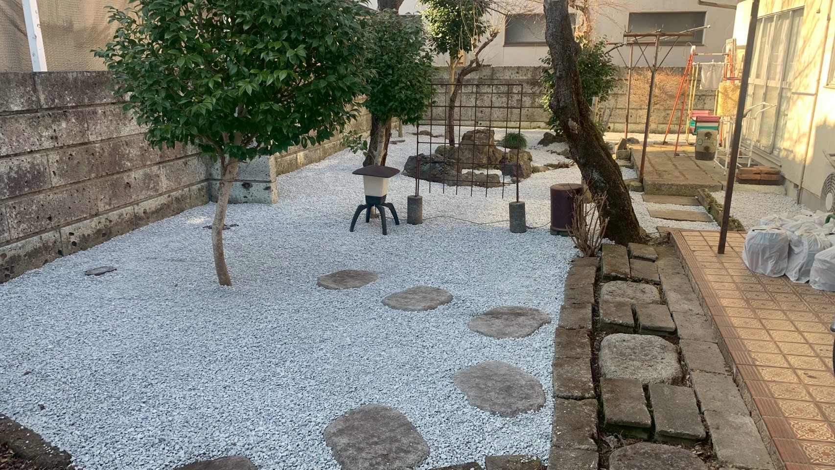 砕石敷設工事 @栃木県宇都宮市