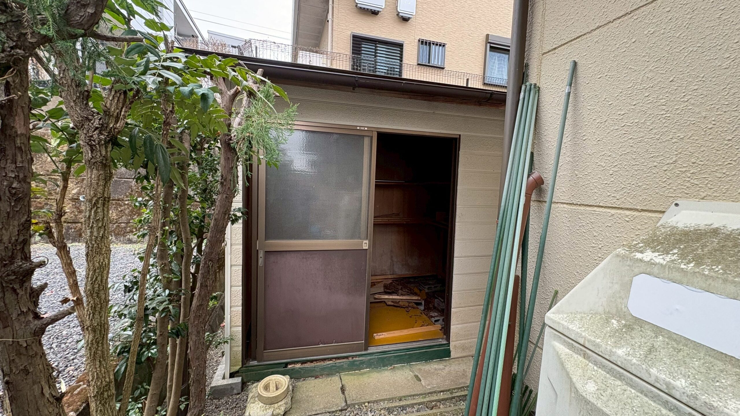 物置小屋解体撤去工事 ＠栃木県鹿沼市