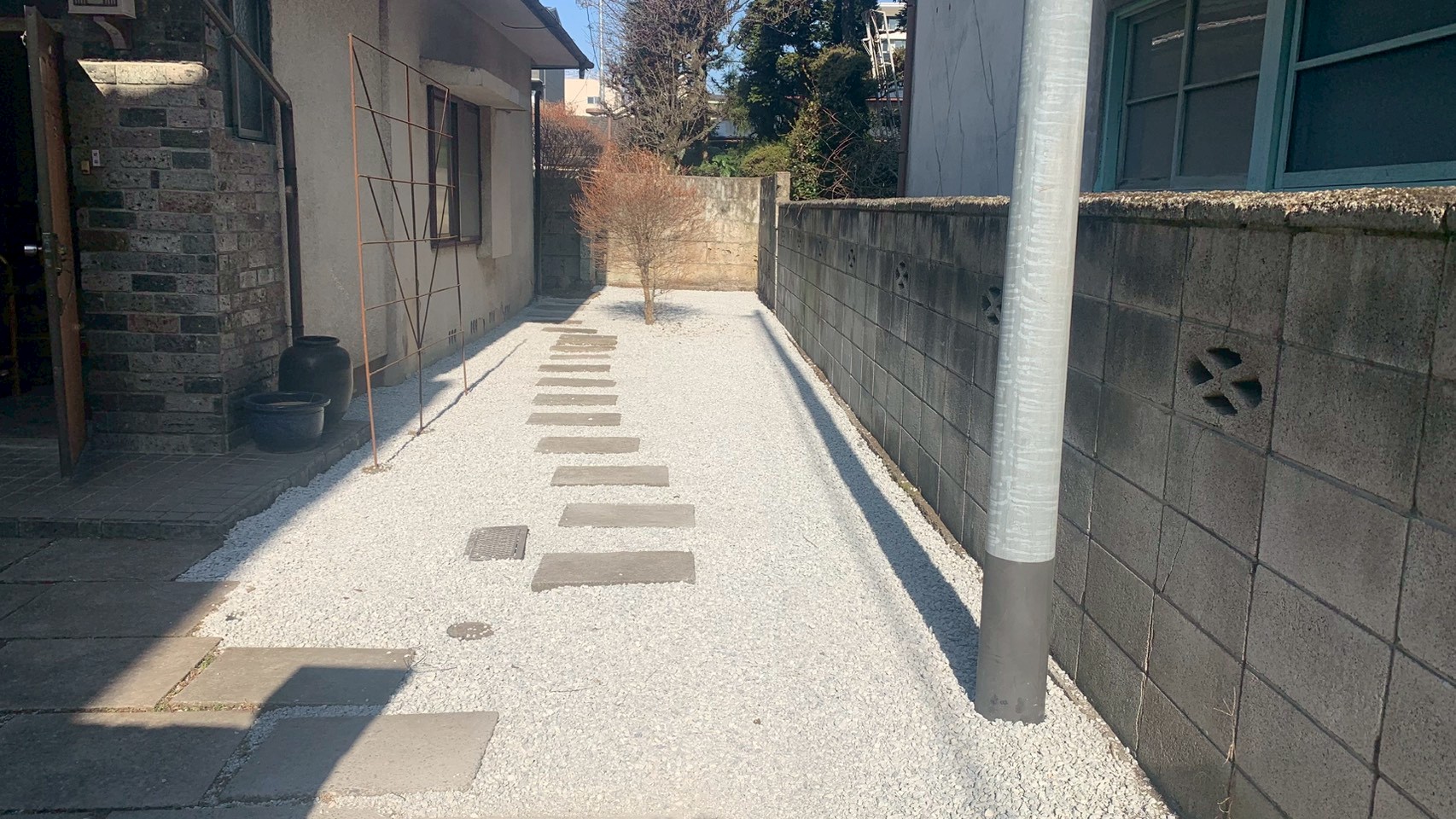 砕石敷設工事 @栃木県宇都宮市