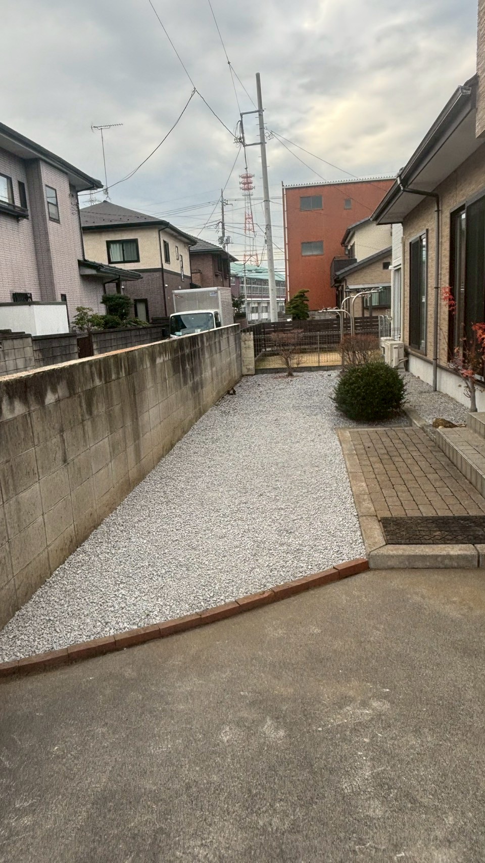 伐根／整地／防草シート敷設工事 ＠栃木県小山市
