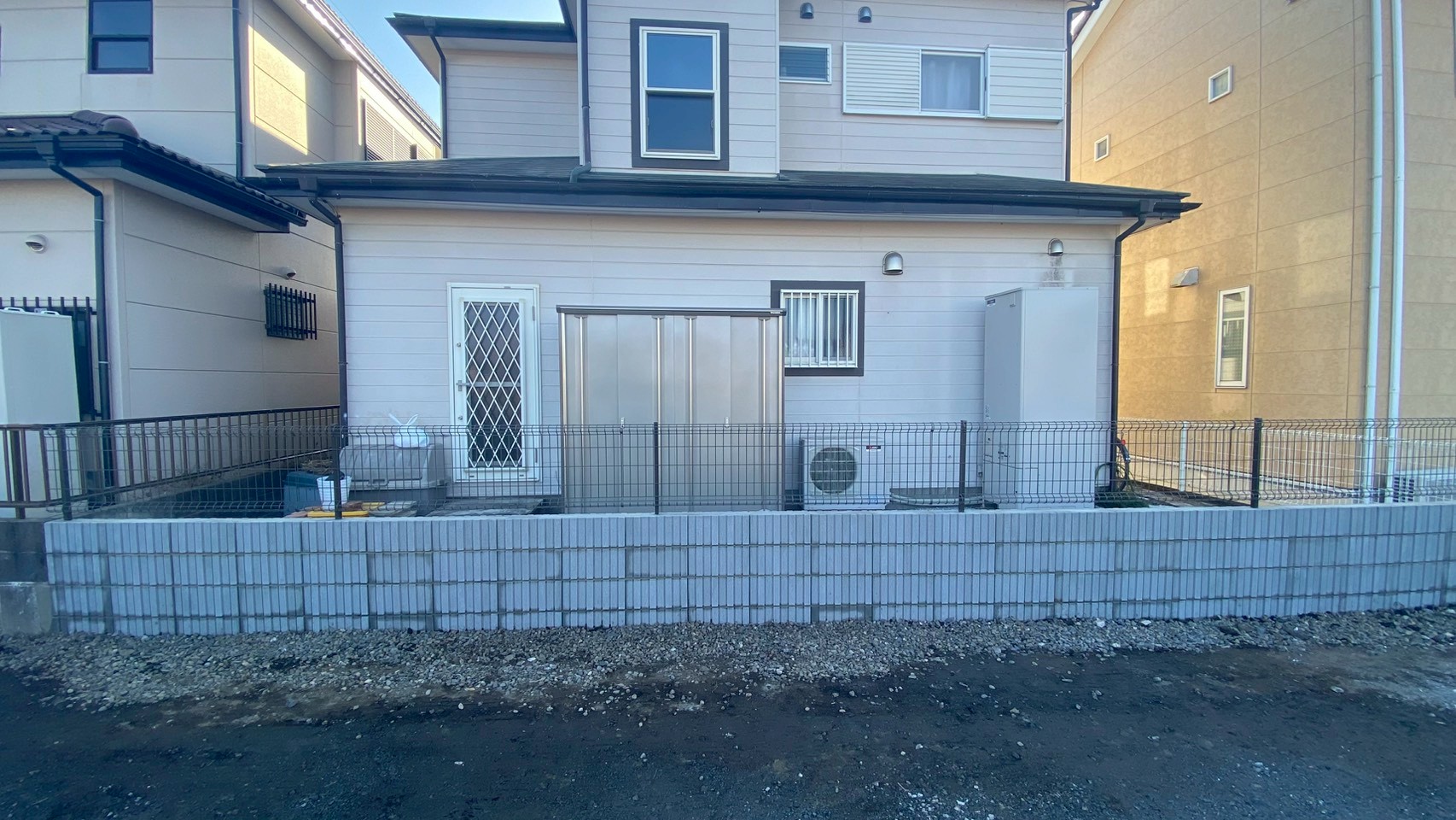 ブロック塀撤去／ブロック・フェンス新設工事＠栃木県下都賀郡壬生町