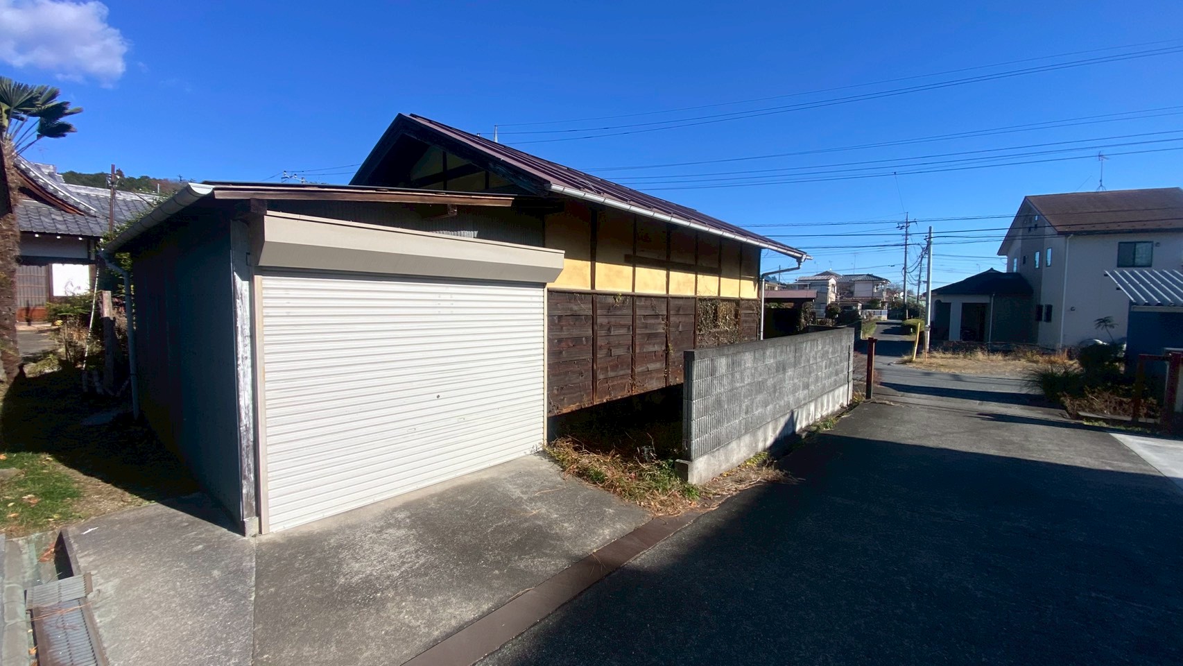 木造納屋解体工事 @埼玉県飯能市