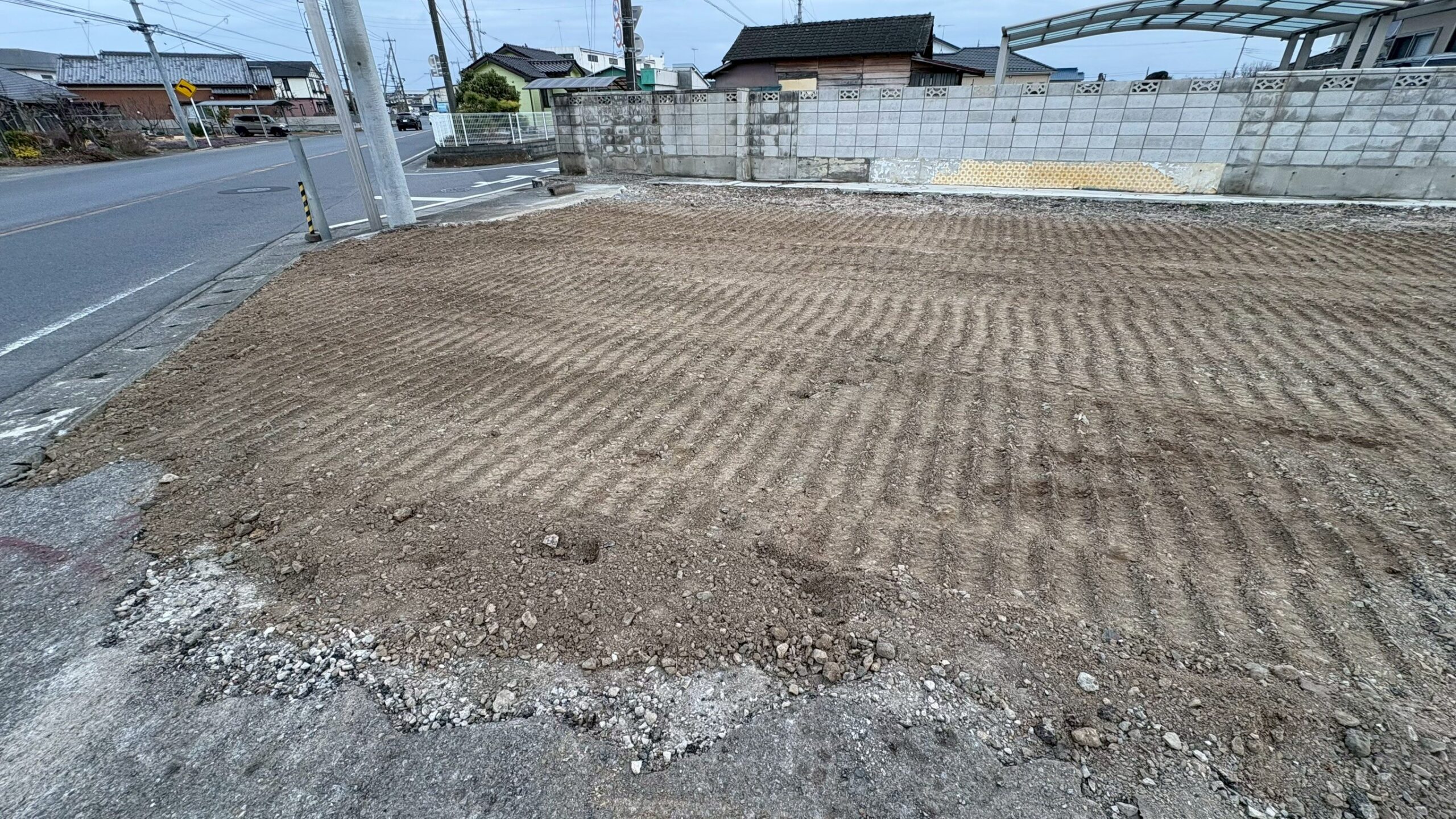 アスファルト・コンクリートガラ・土間撤去工事＠栃木県栃木市