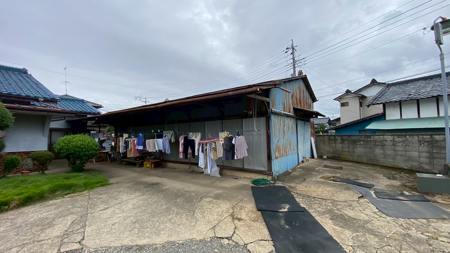 木造2階建て住宅・牛小屋解体工事 @茨城県結城市