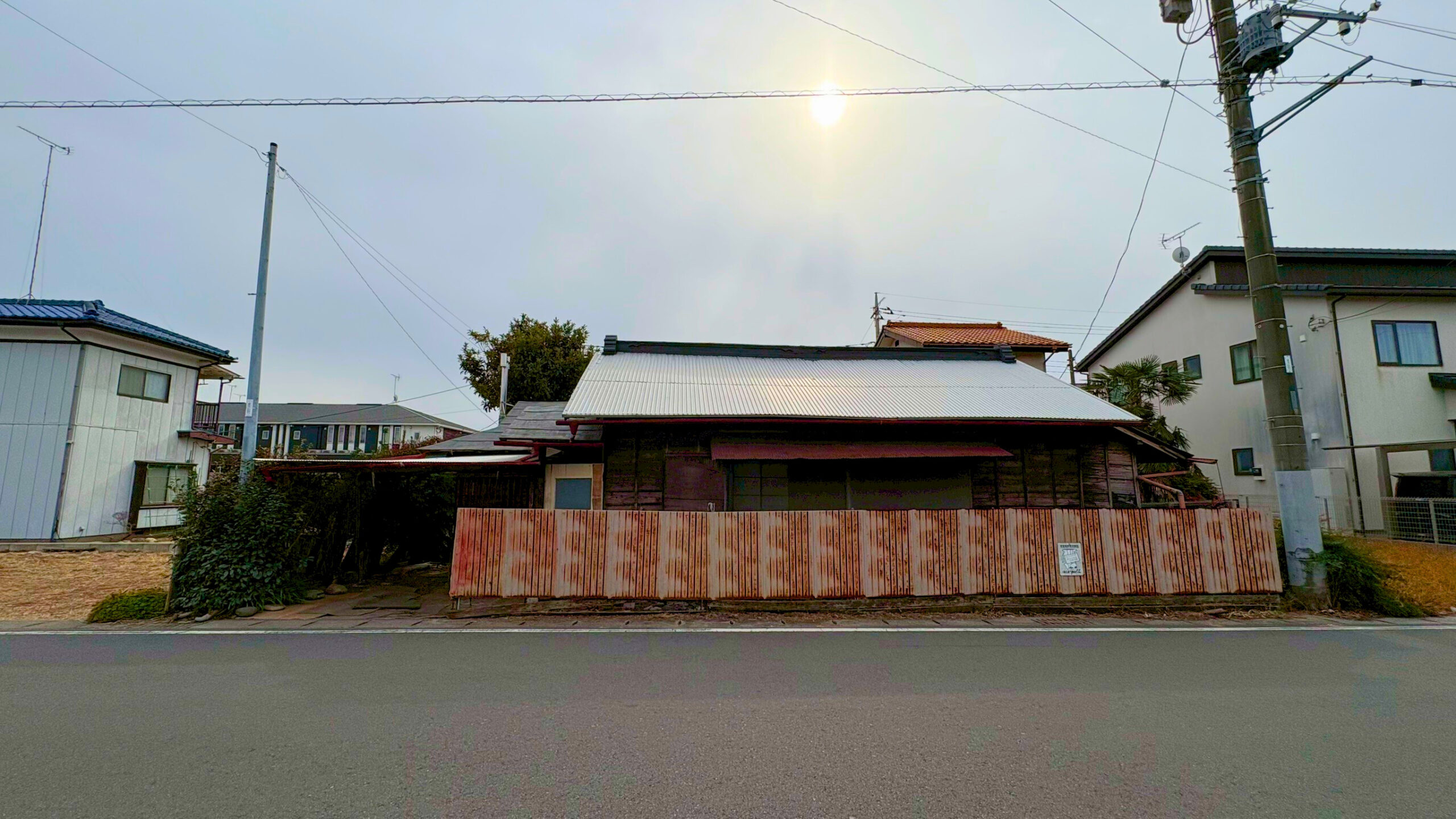 木造平屋解体工事 ＠栃木県下野市