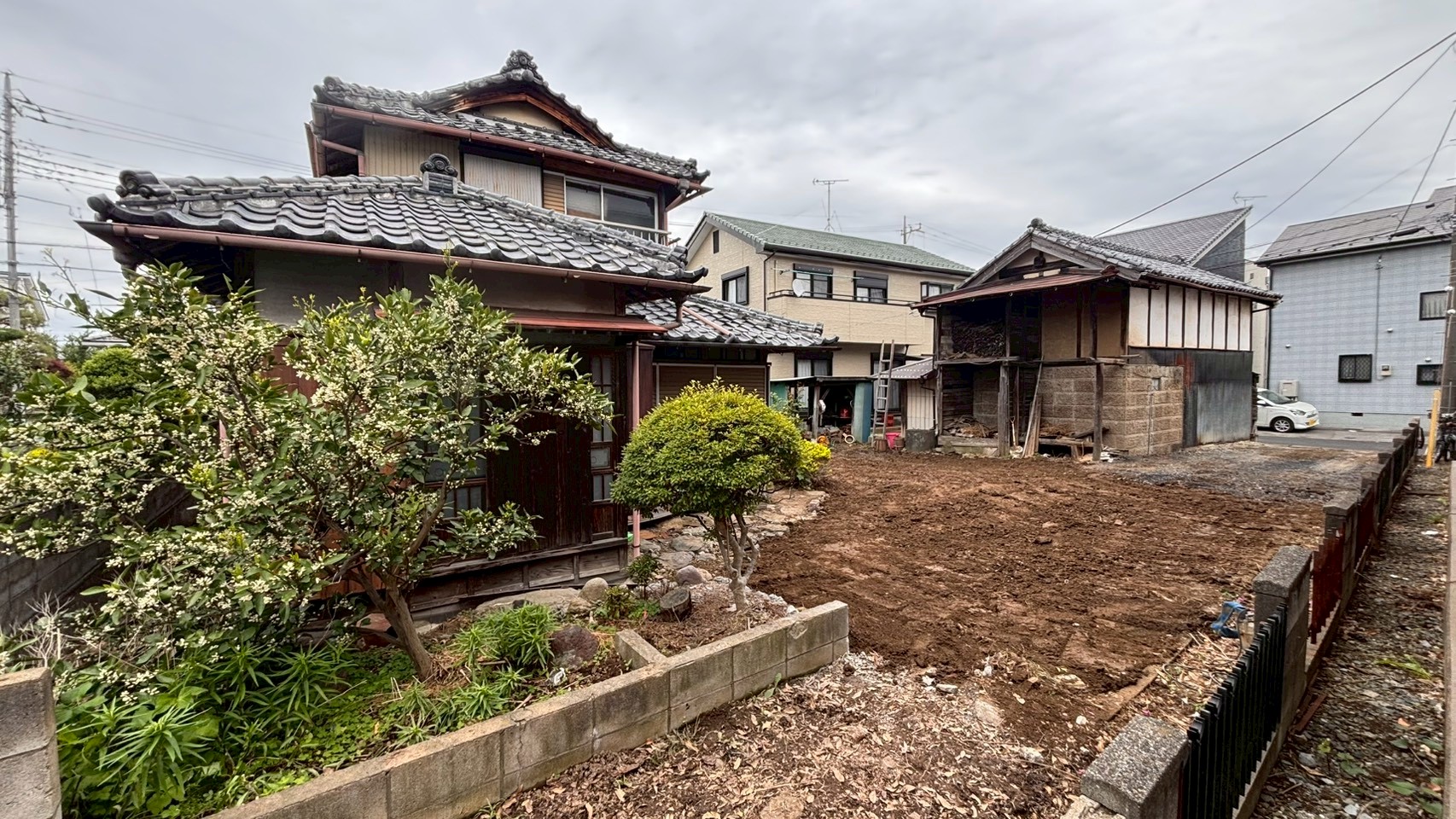 分別解体工事／撤去工事／整地工事@埼玉県南埼玉郡宮代町