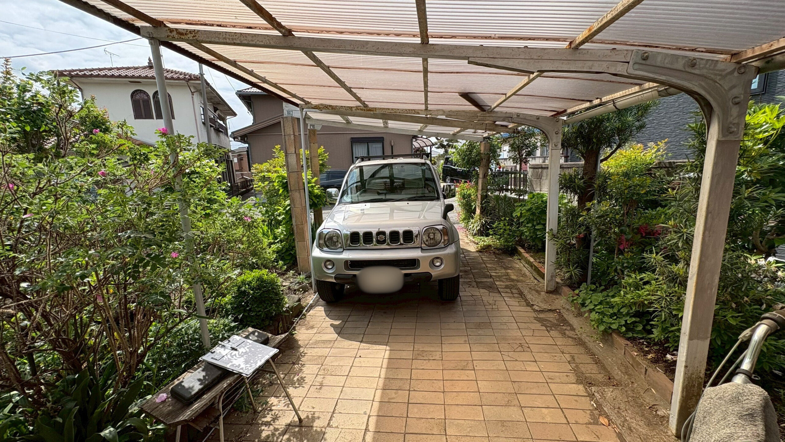 カーポート解体撤去・新設工事 @群馬県邑楽郡大泉町