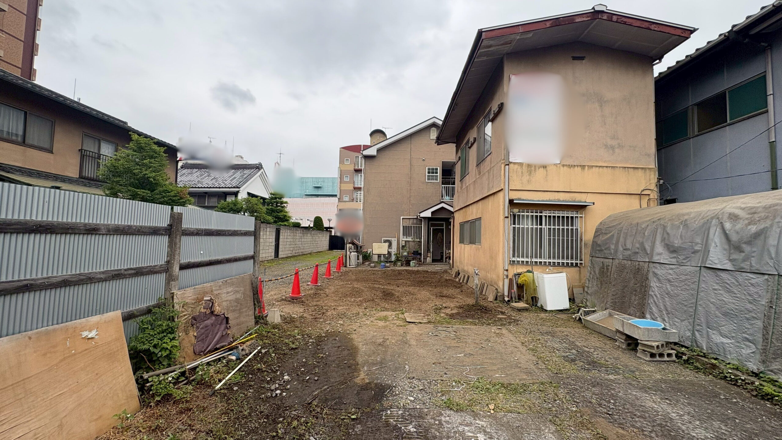 木造蔵解体工事@栃木県小山市