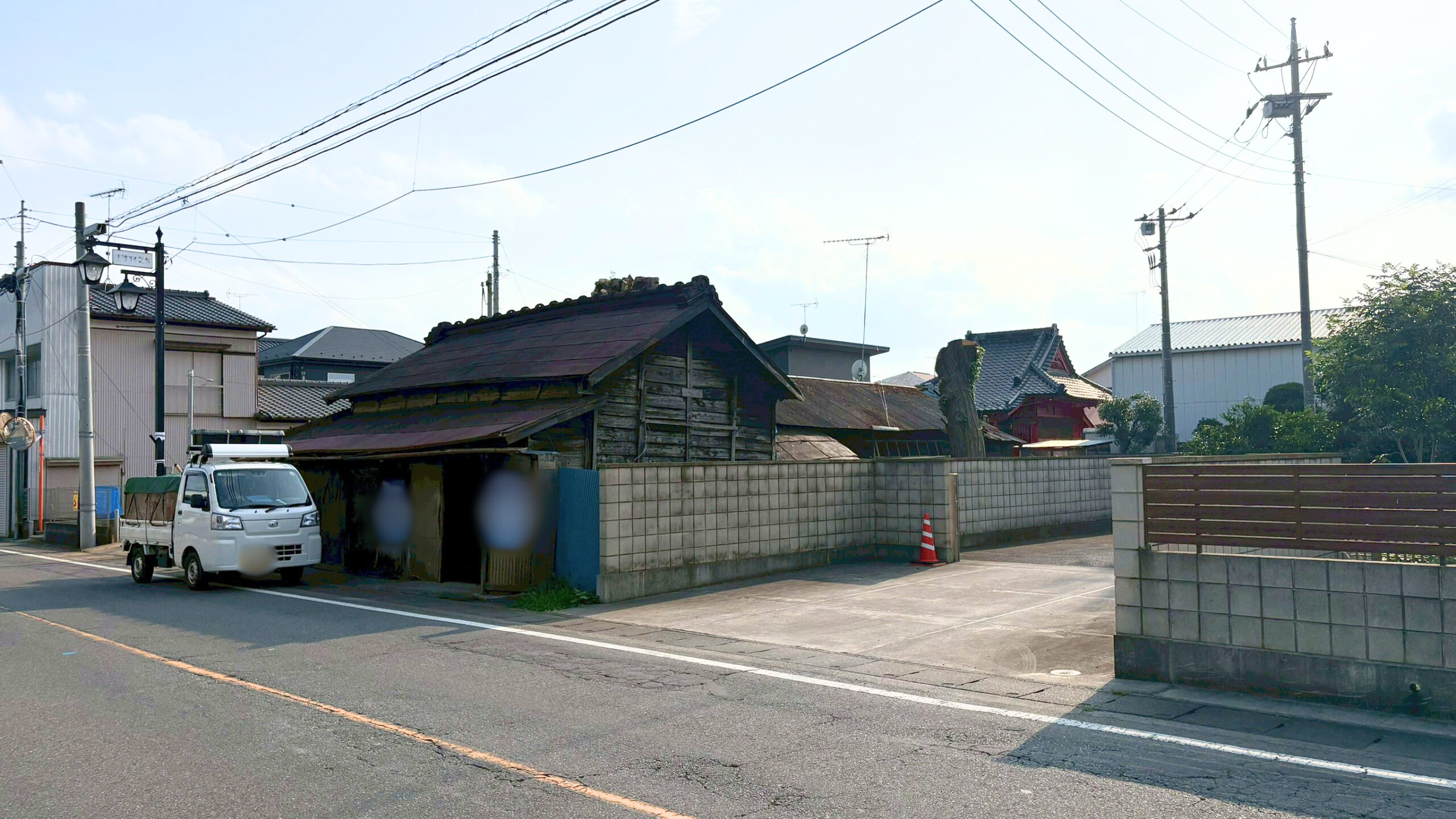 伐採工事＠茨城県猿島郡境町