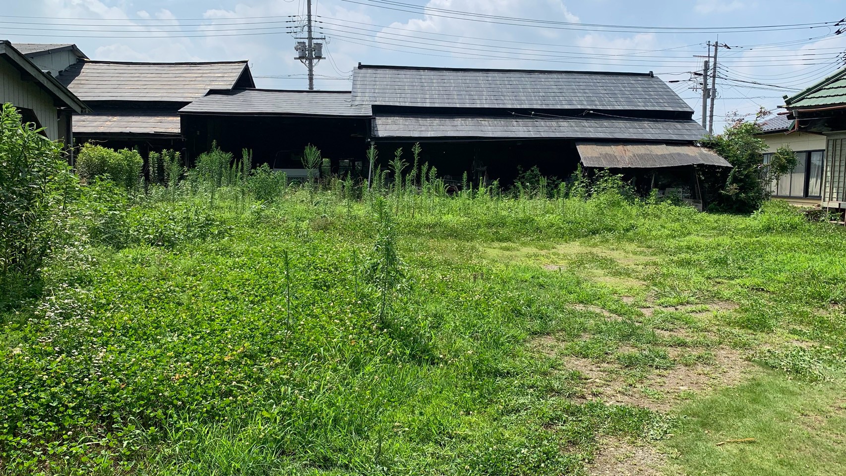 草刈り/伐採工事/砕石敷設工事 @栃木県小山市