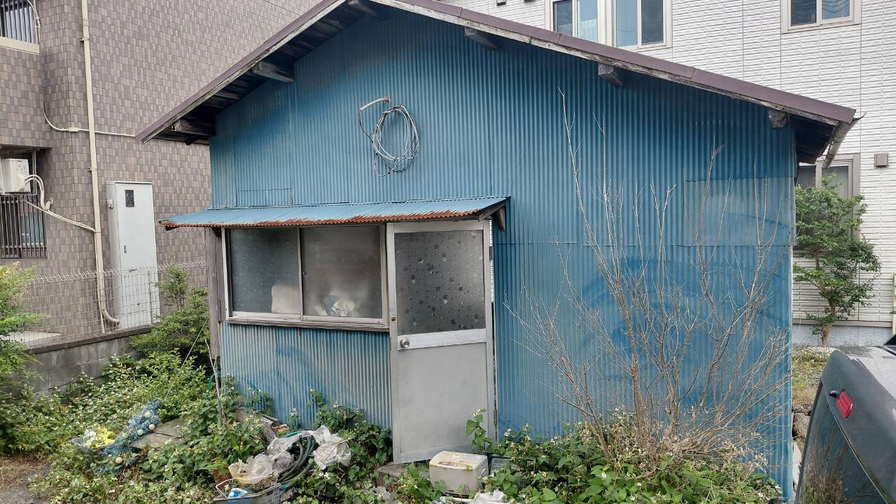 物置小屋解体工事 @栃木県宇都宮市