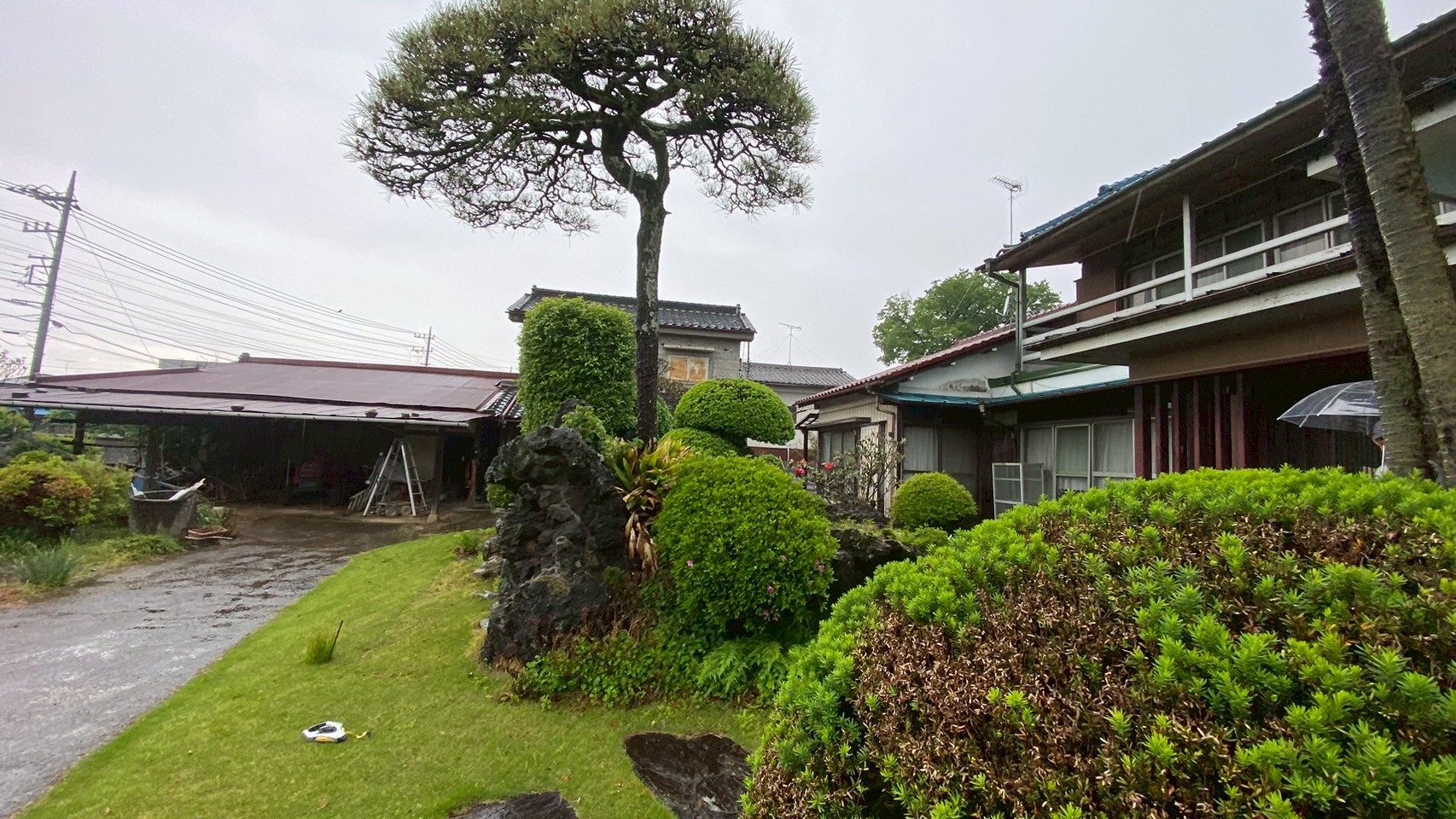 庭石・石垣撤去工事/伐採・伐根工事@埼玉県久喜市