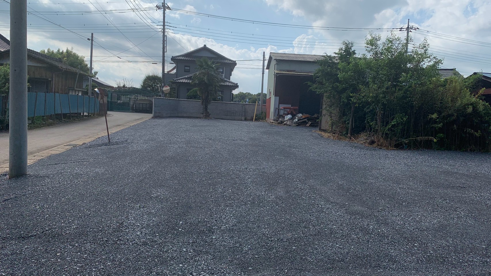 草刈り/伐採工事/砕石敷設工事 @栃木県小山市