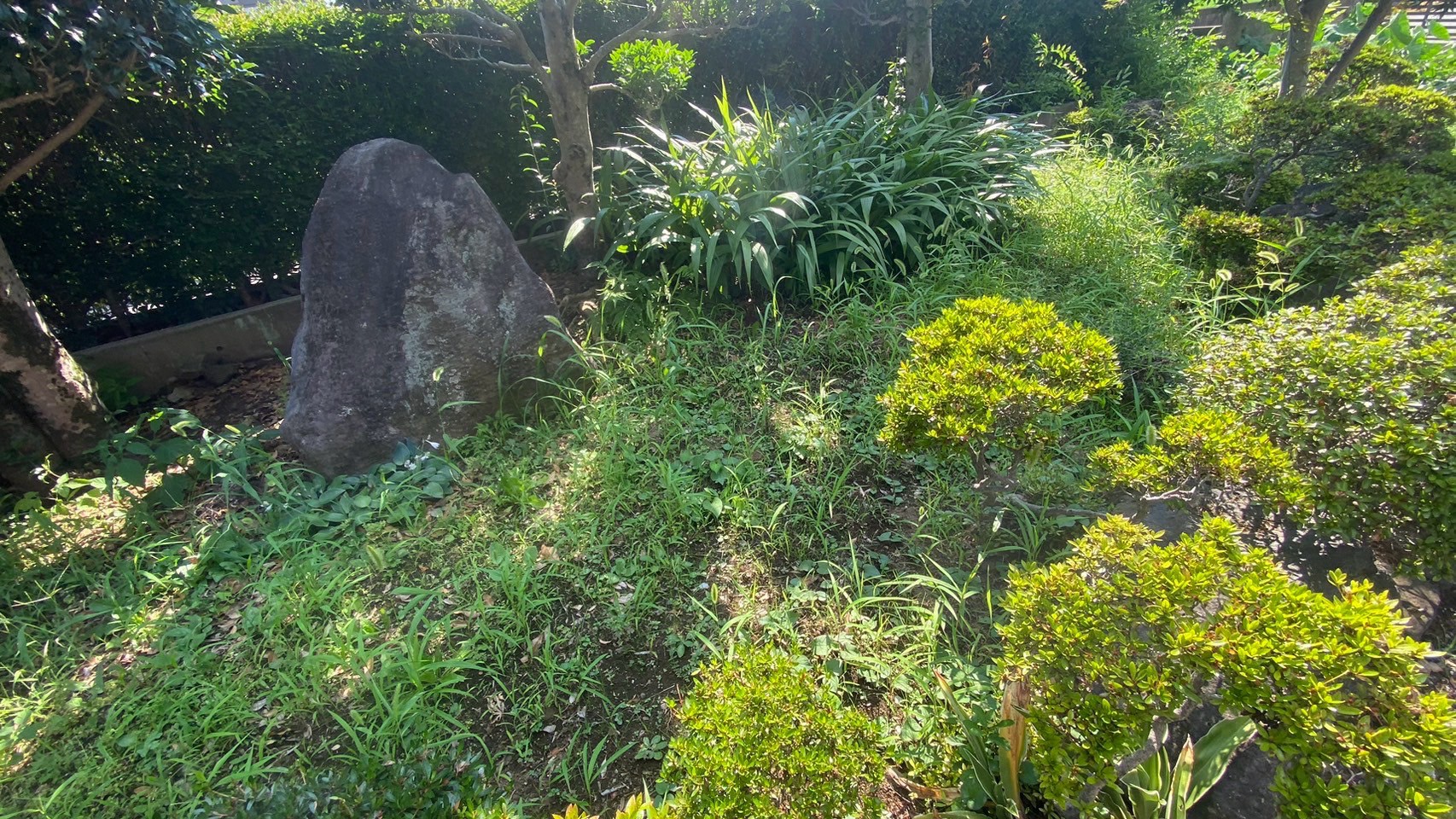 除草作業/防草シート・砕石敷設工事/庭石撤去工事@栃木県下都賀郡野木町